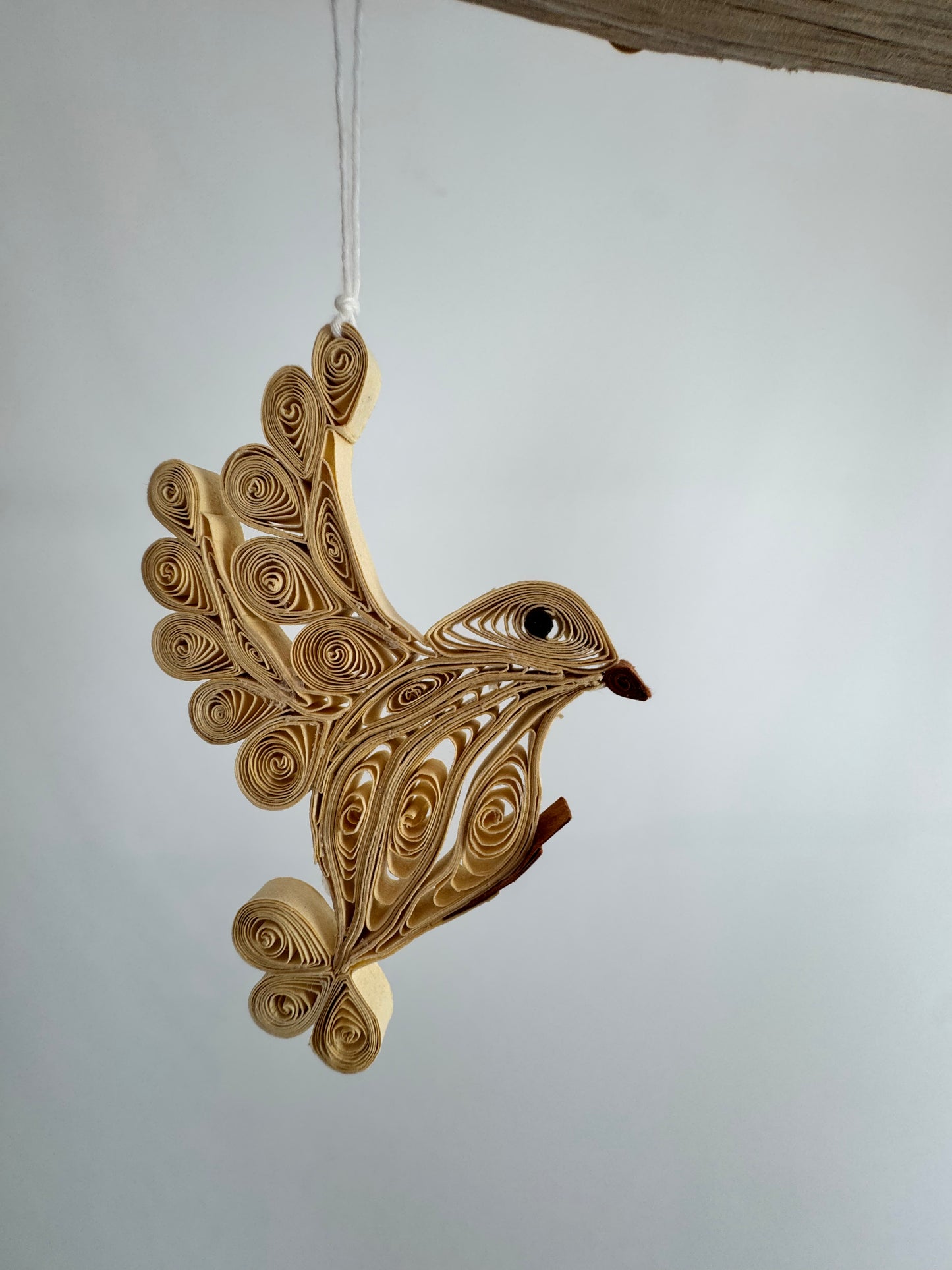 A World of Craft Quilled Dove Decoration 2-p