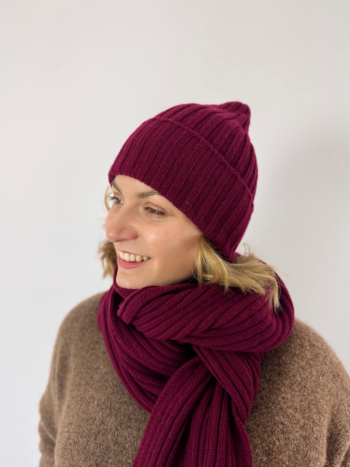 Cordelia James Ribbed Hat