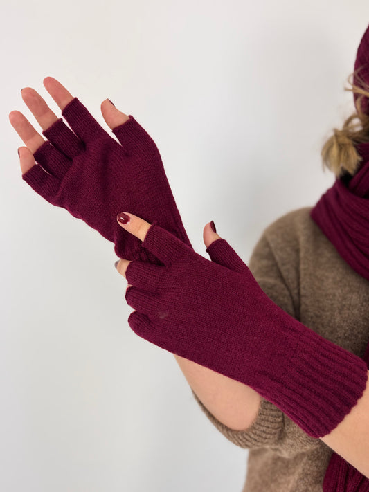 Cordelia James Half Finger Gloves