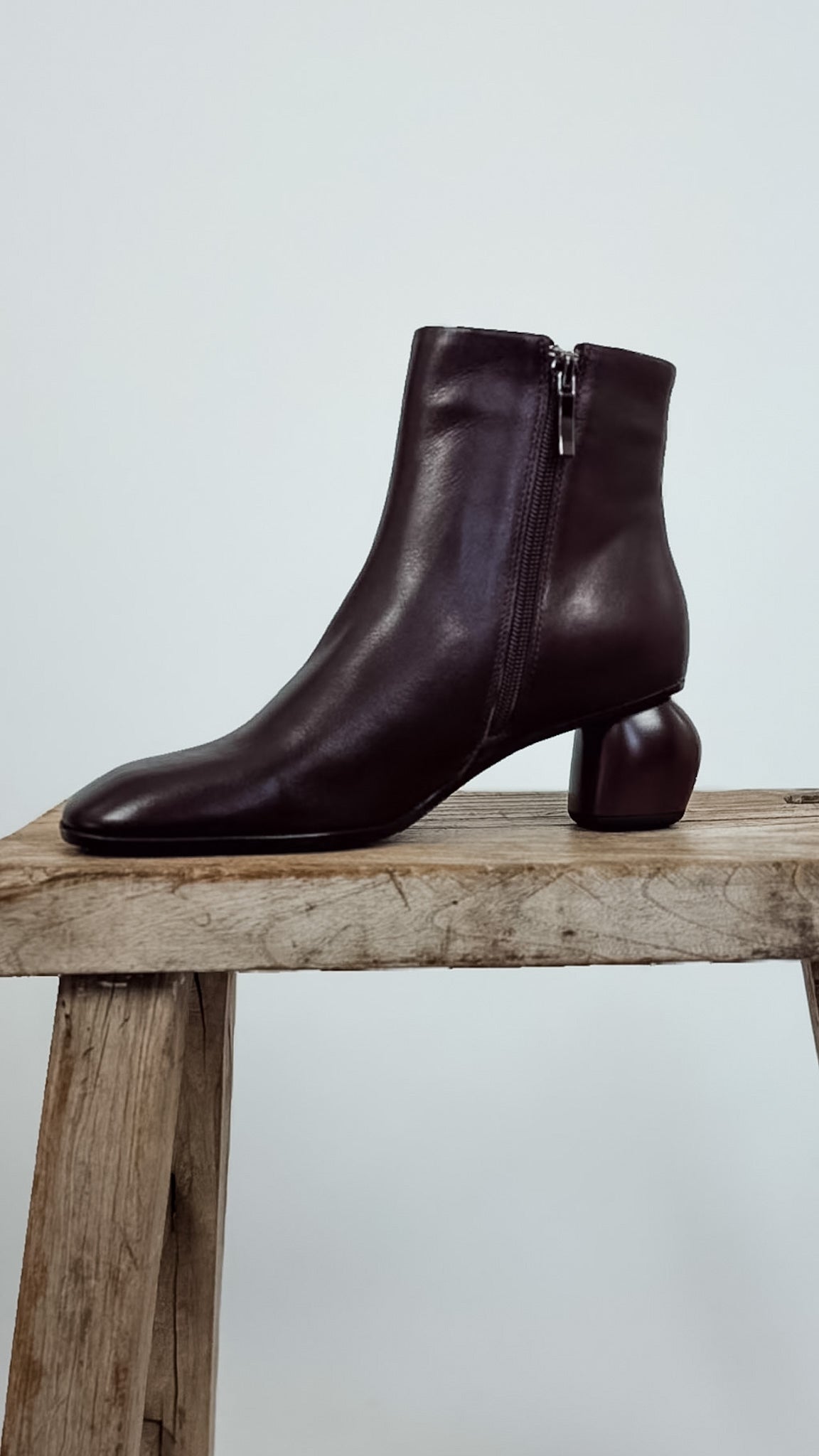 Mi/Mai Tadao Boots Burgundy