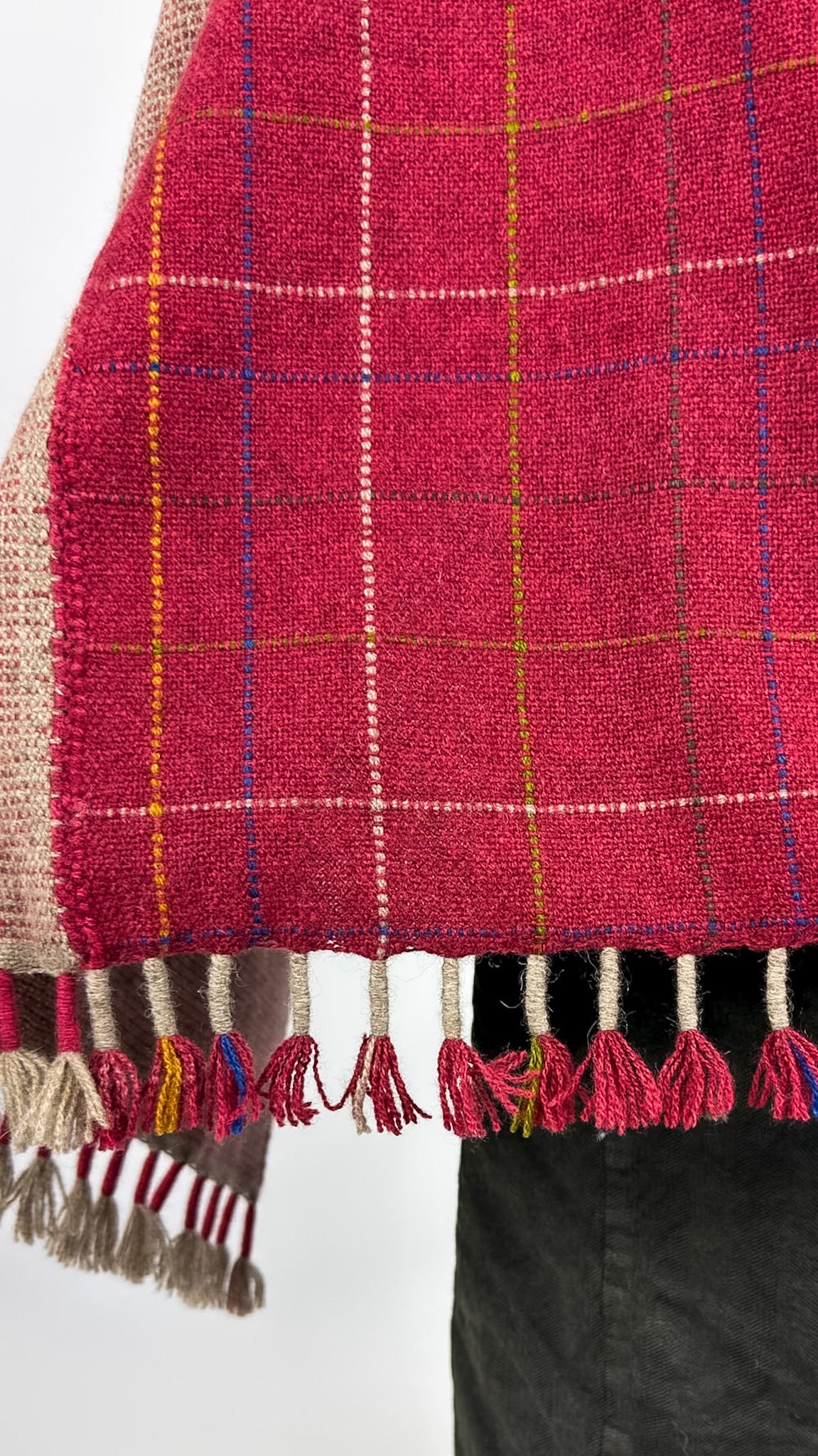 Weave & Blends Thimpu Throw Yak/Shiraz