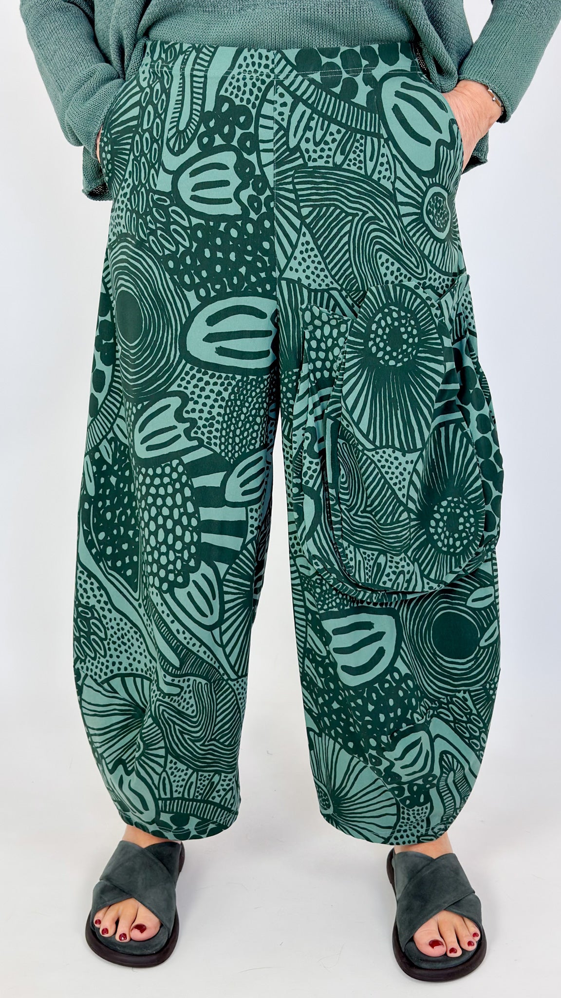 Rundholz Black Label 0114 Trousers Tree Print – Cordelia James