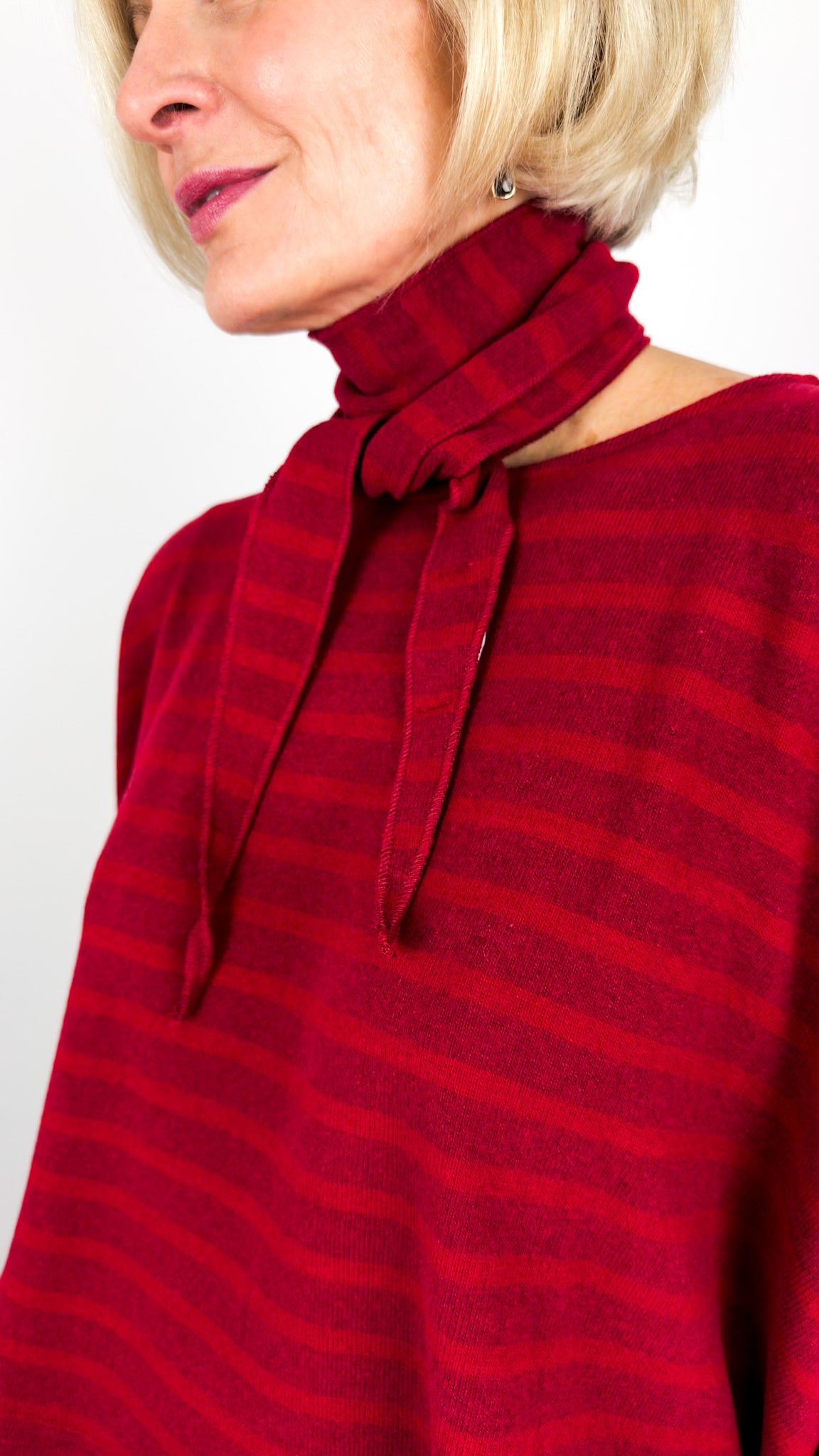Mama b Rose Scarf Rosso