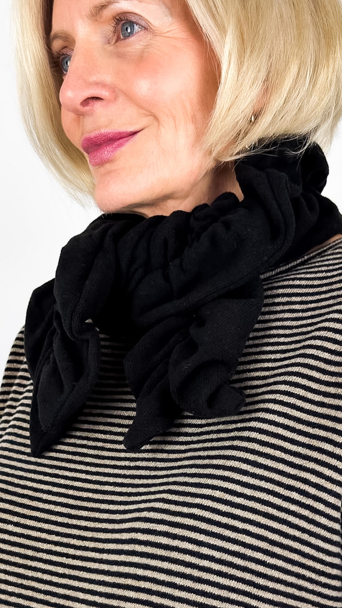 Mumma b Frou Scarf Nero
