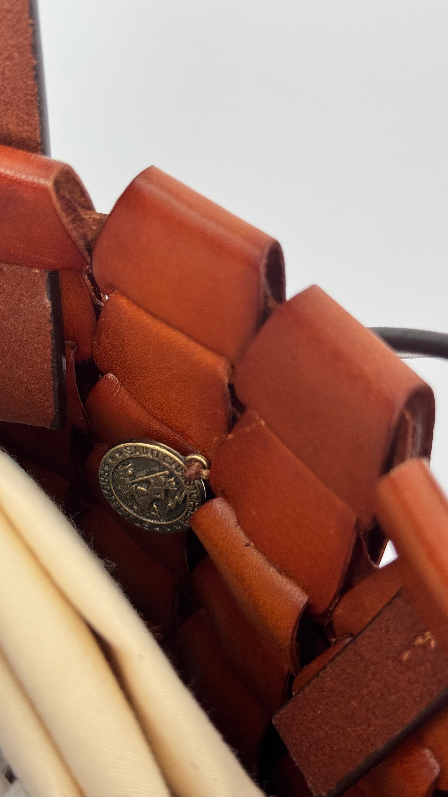 Dragon Diffusion Link Tote Bag Tan