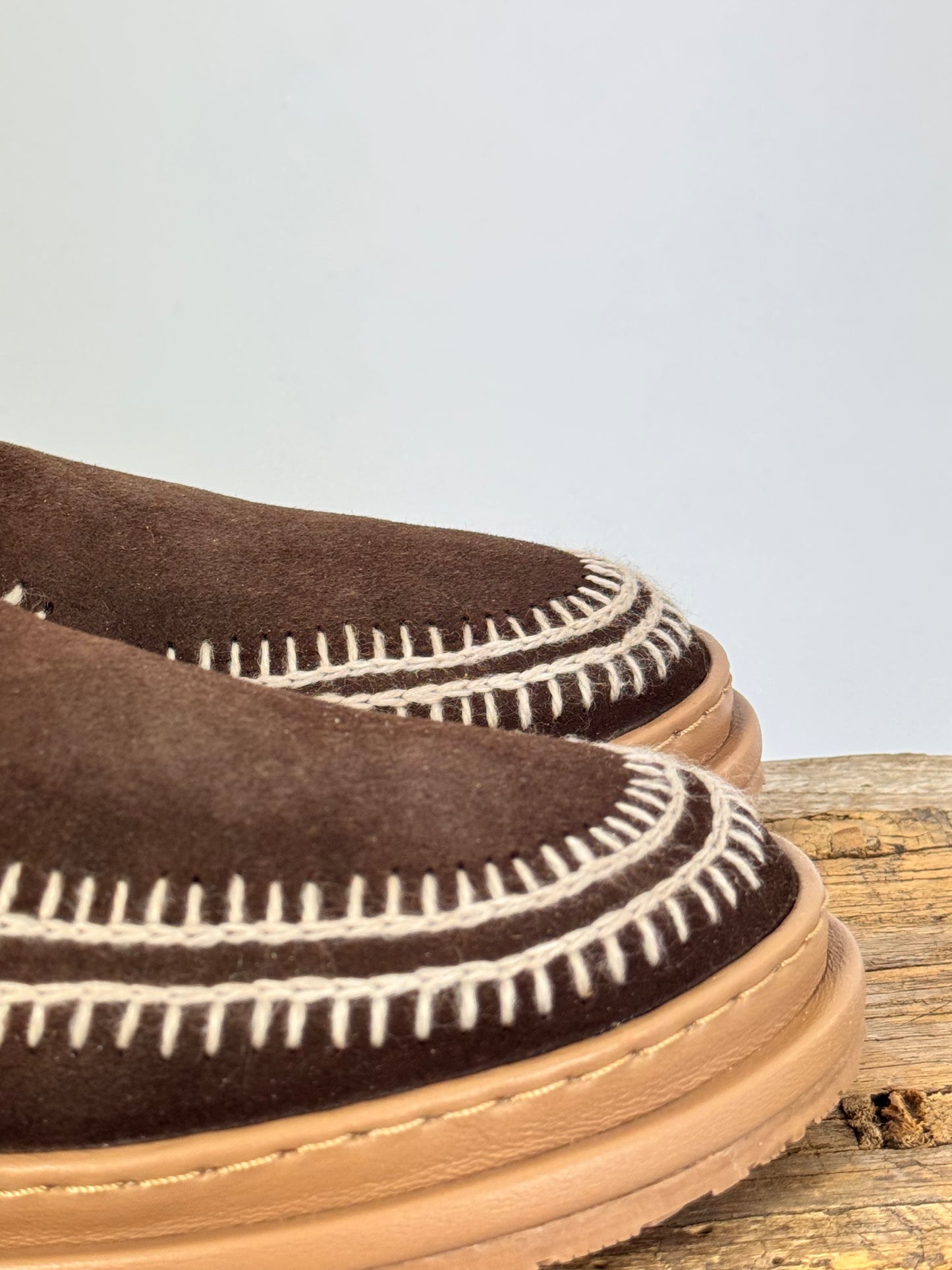 Laidback London Jun Slippers Choc
