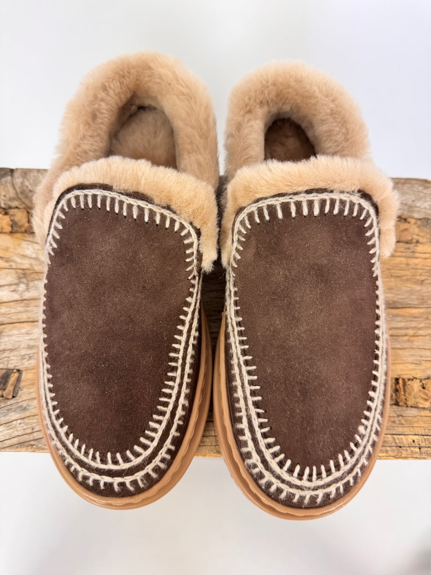 Laidback London Jun Slippers Choc