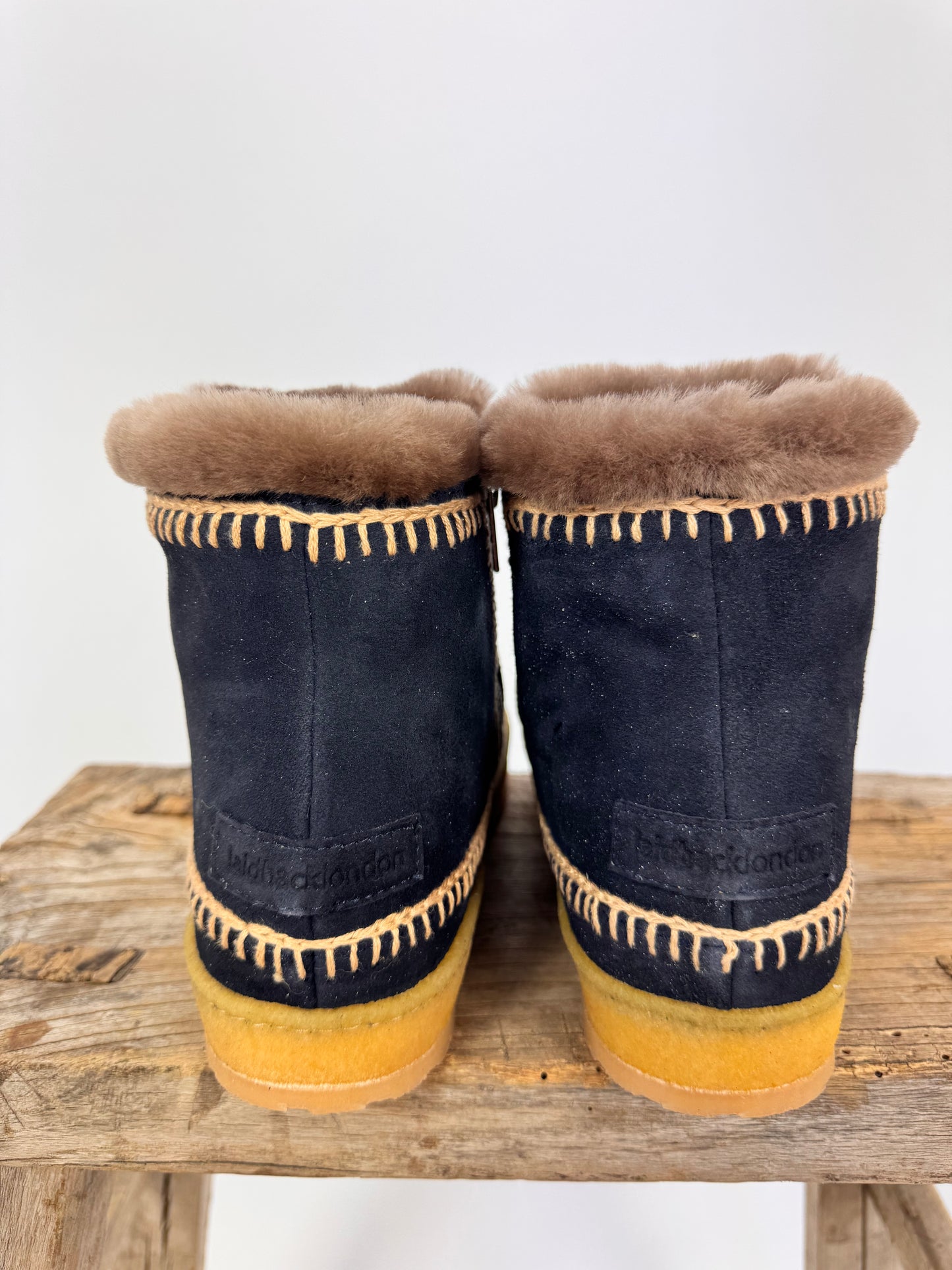 Laidback London Setsu Boots Navy