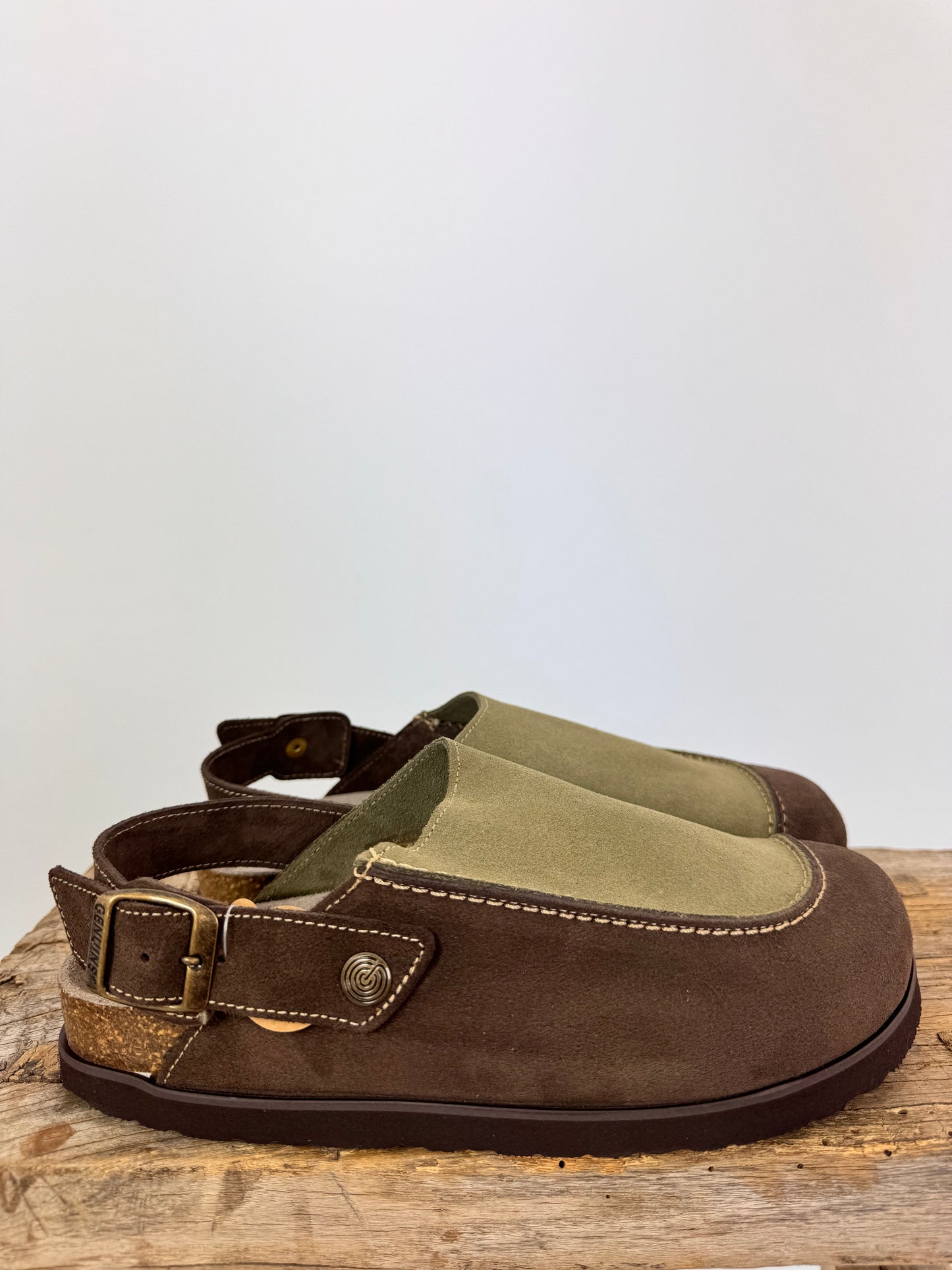 Genuins Galbano Shoes Brown/Olive