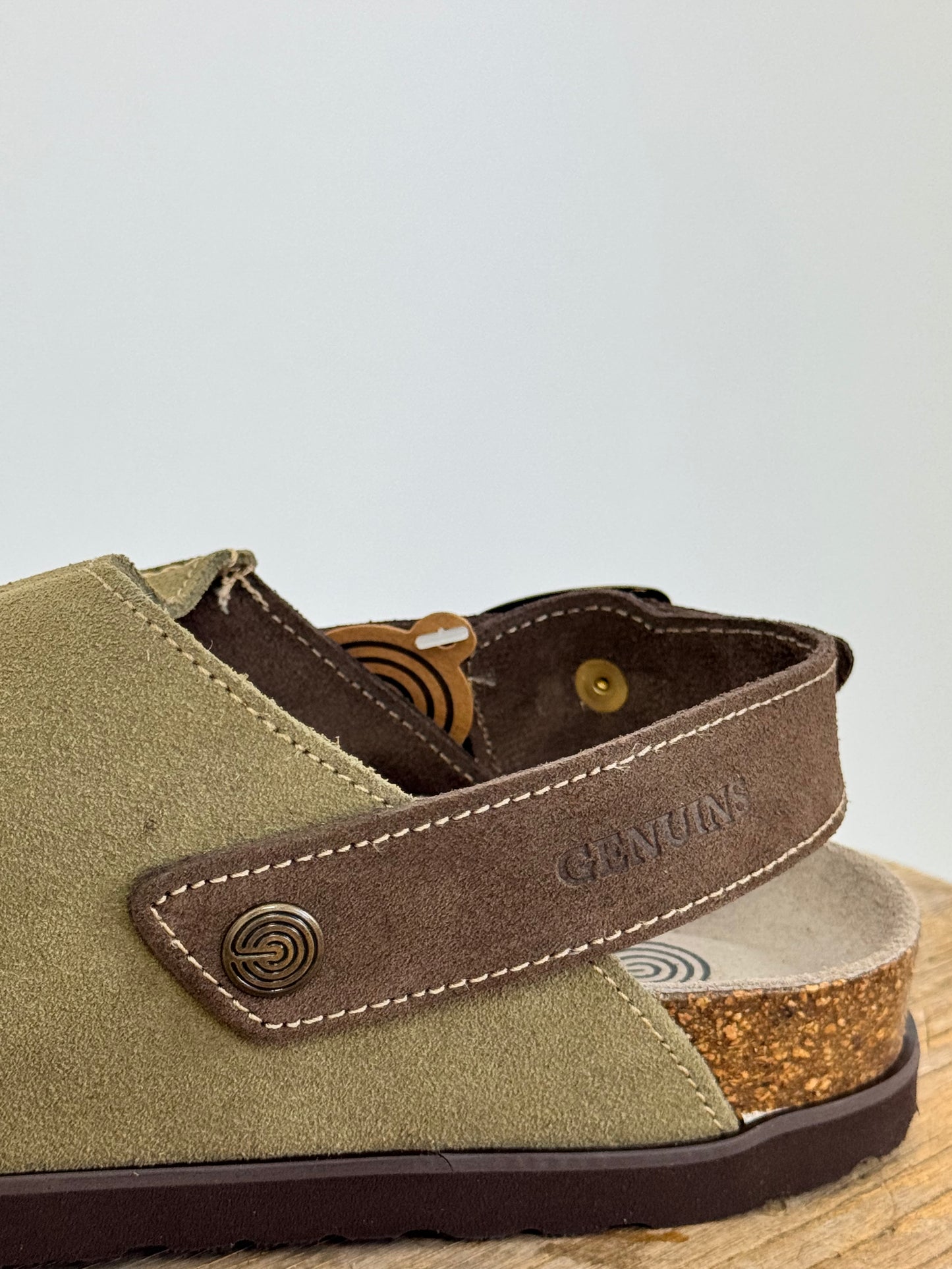Genuins Galbano Shoes Brown/Olive