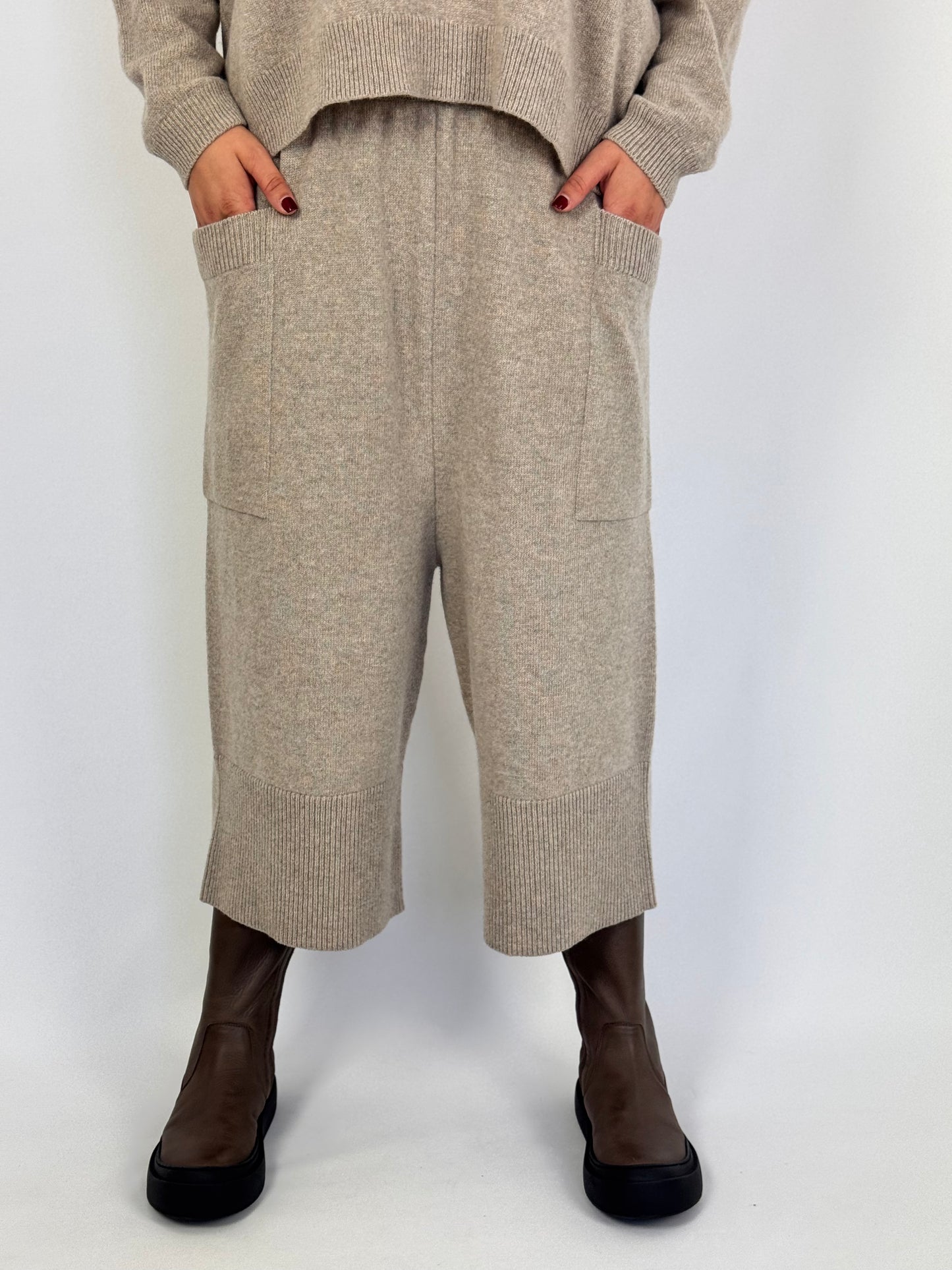 Sort Aarhus Jovanna Trousers Beige