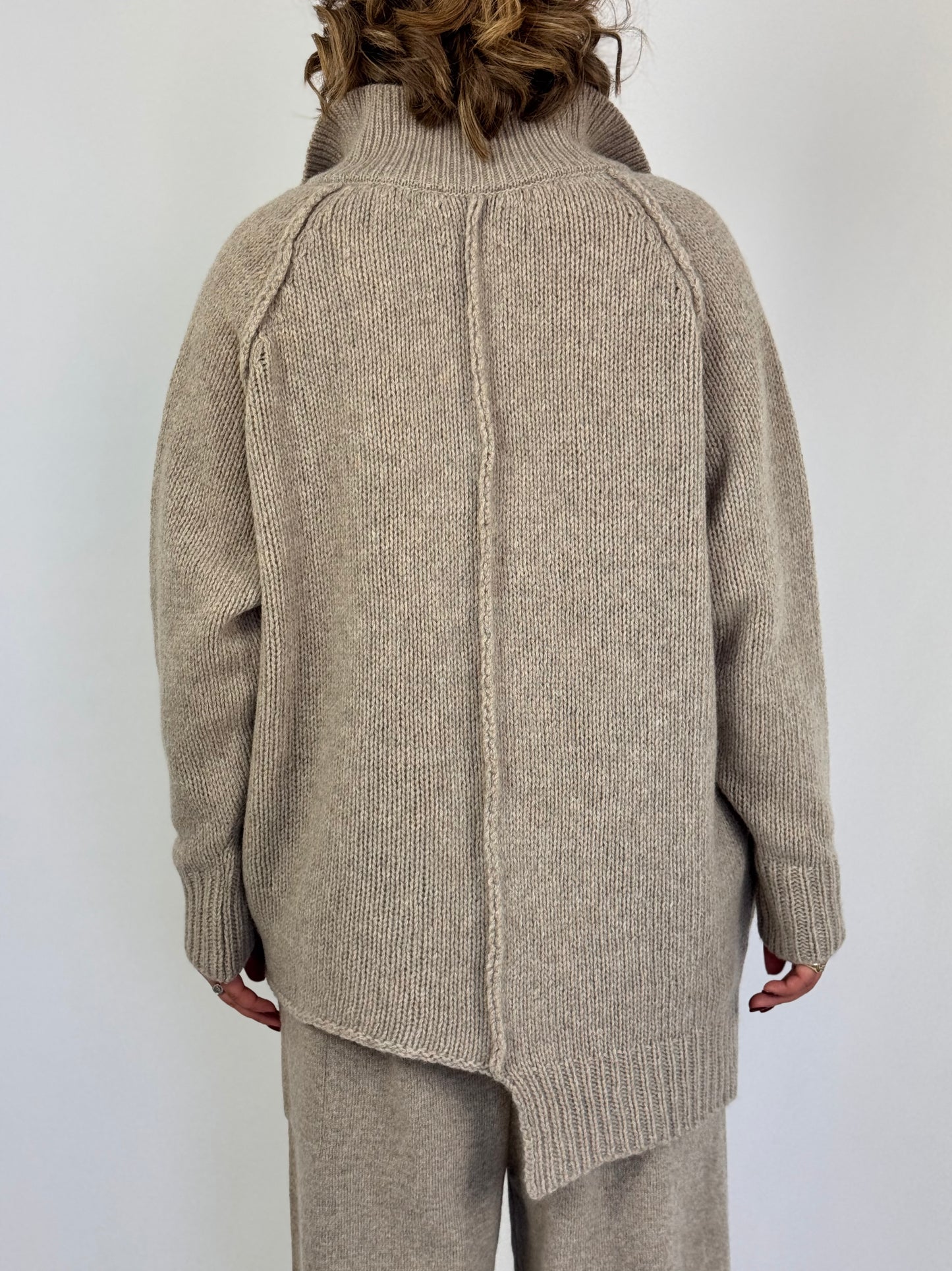 Sort Aarhus Jonida Cardigan Beige
