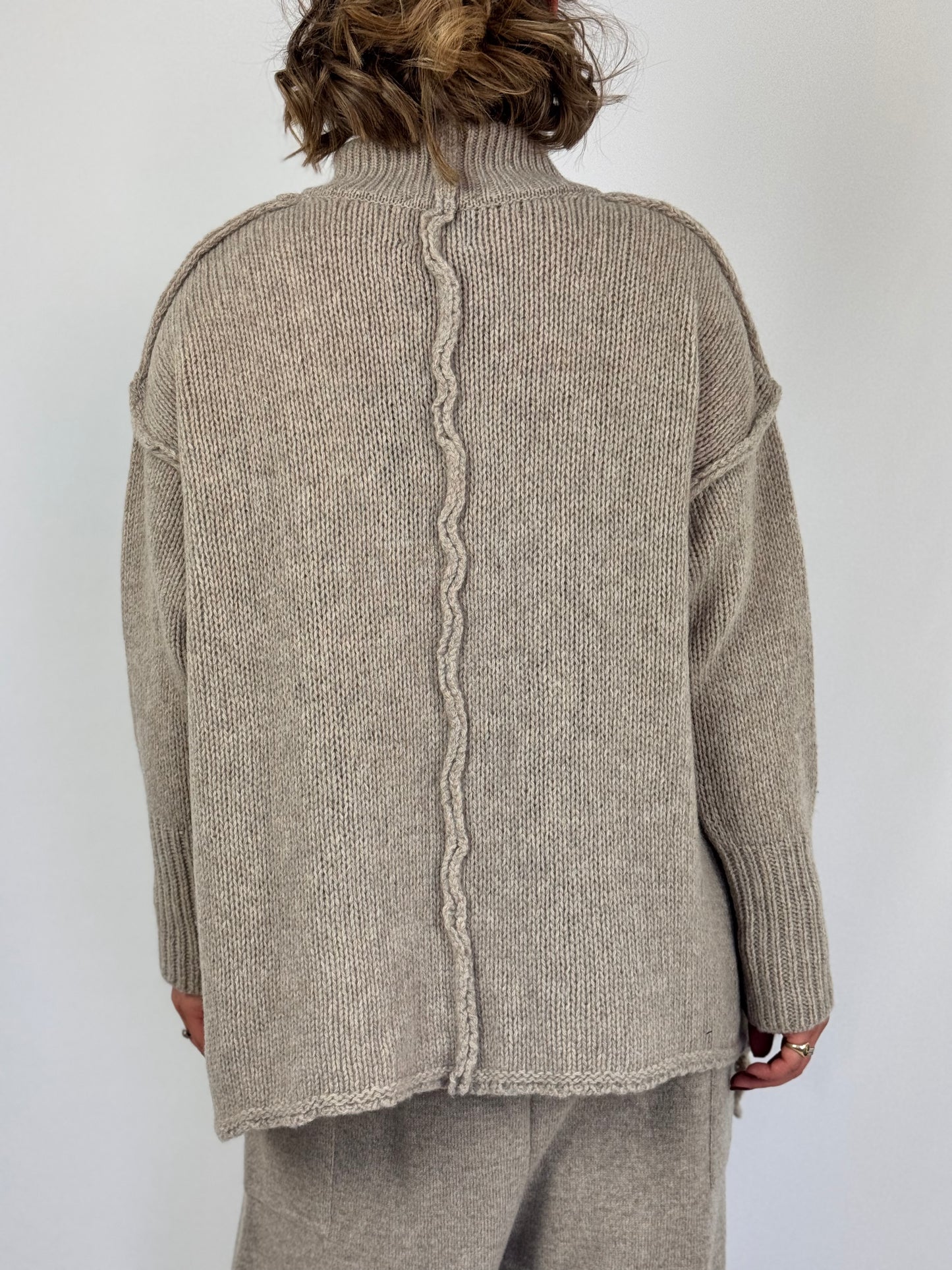 Sort Aarhus Kara Jumper Beige