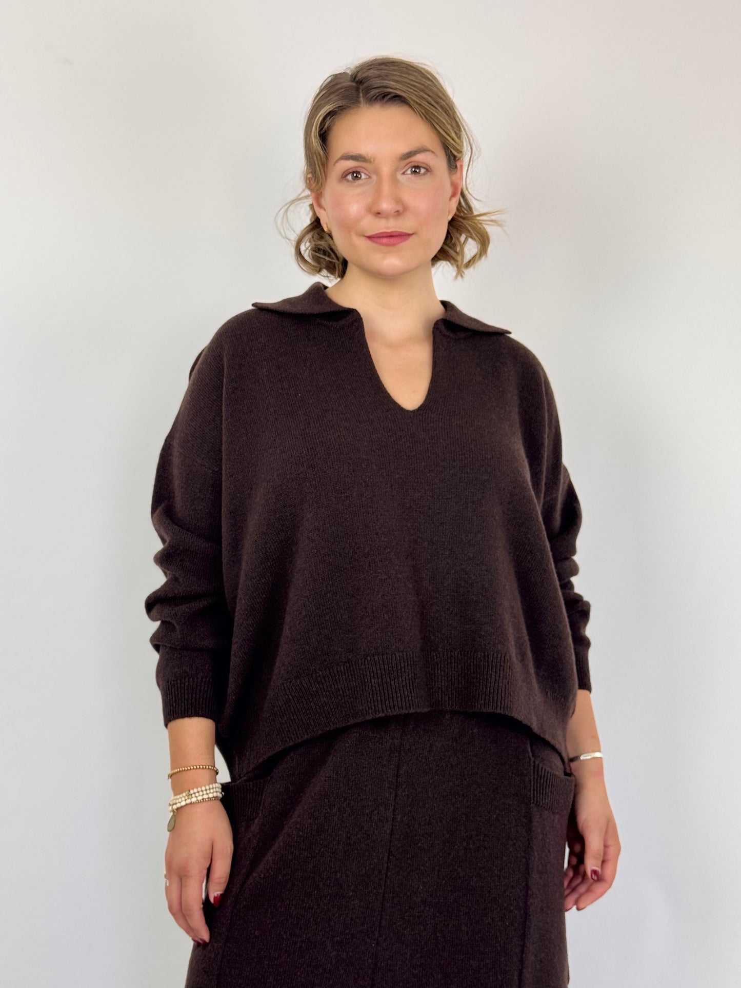 Sort Aarhus Stacci Jumper Brown