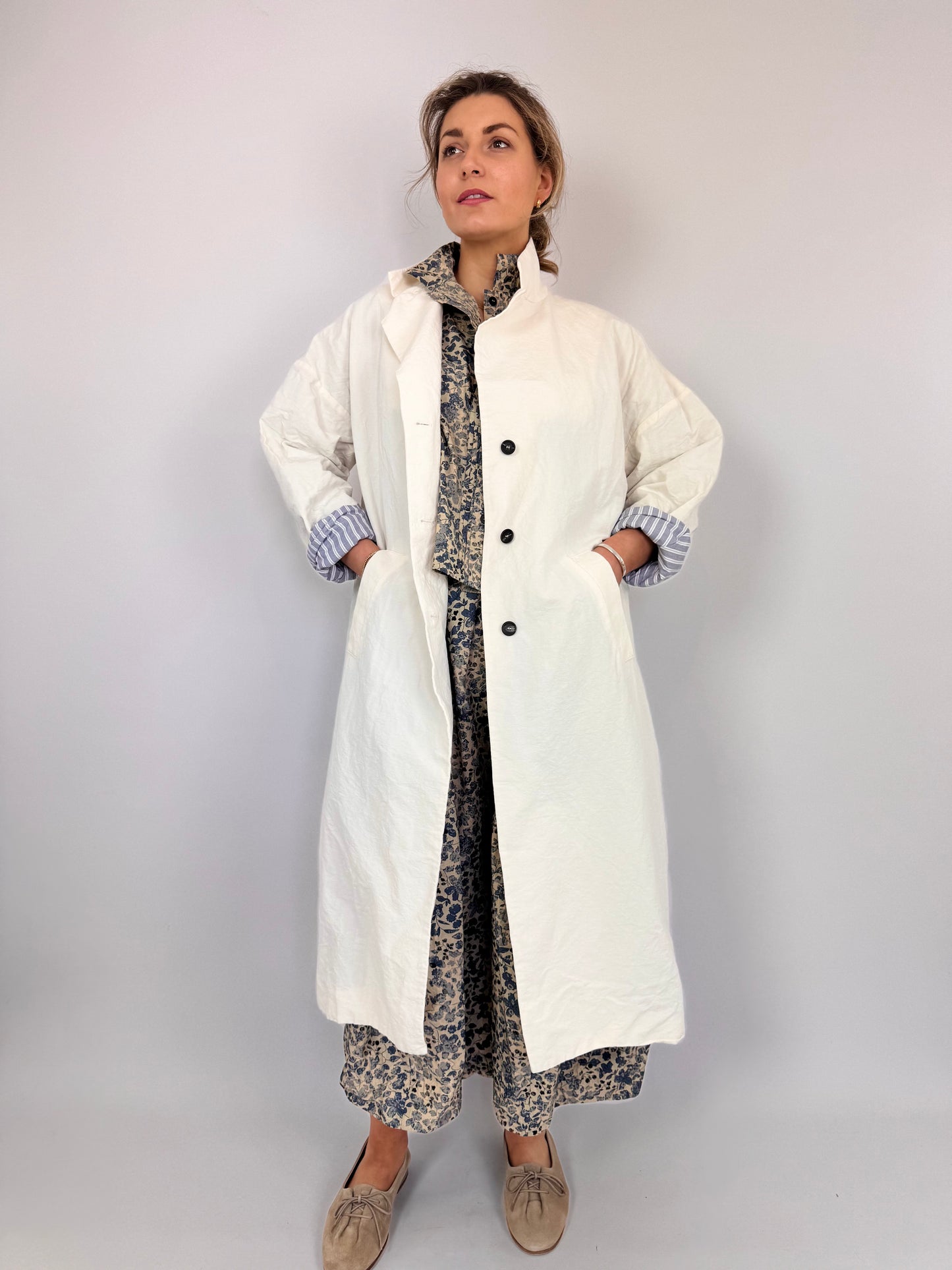 Bergfabel Moon Coat Off-White