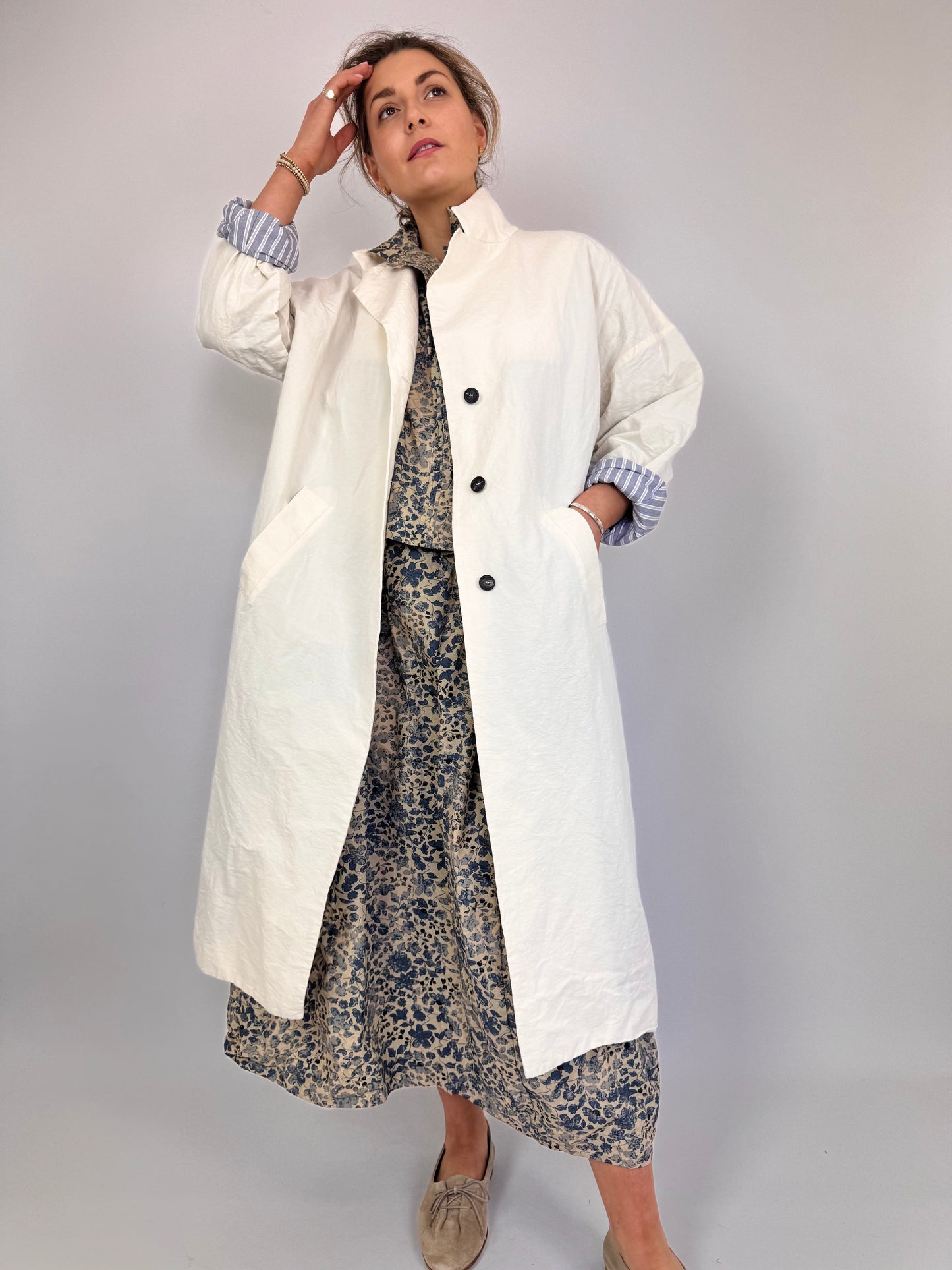Bergfabel Moon Coat Off-White