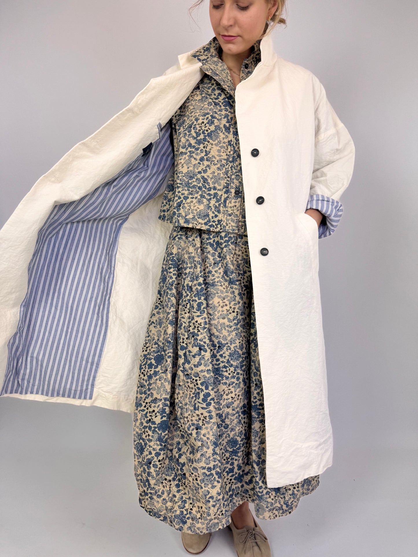 Bergfabel Moon Coat Off-White