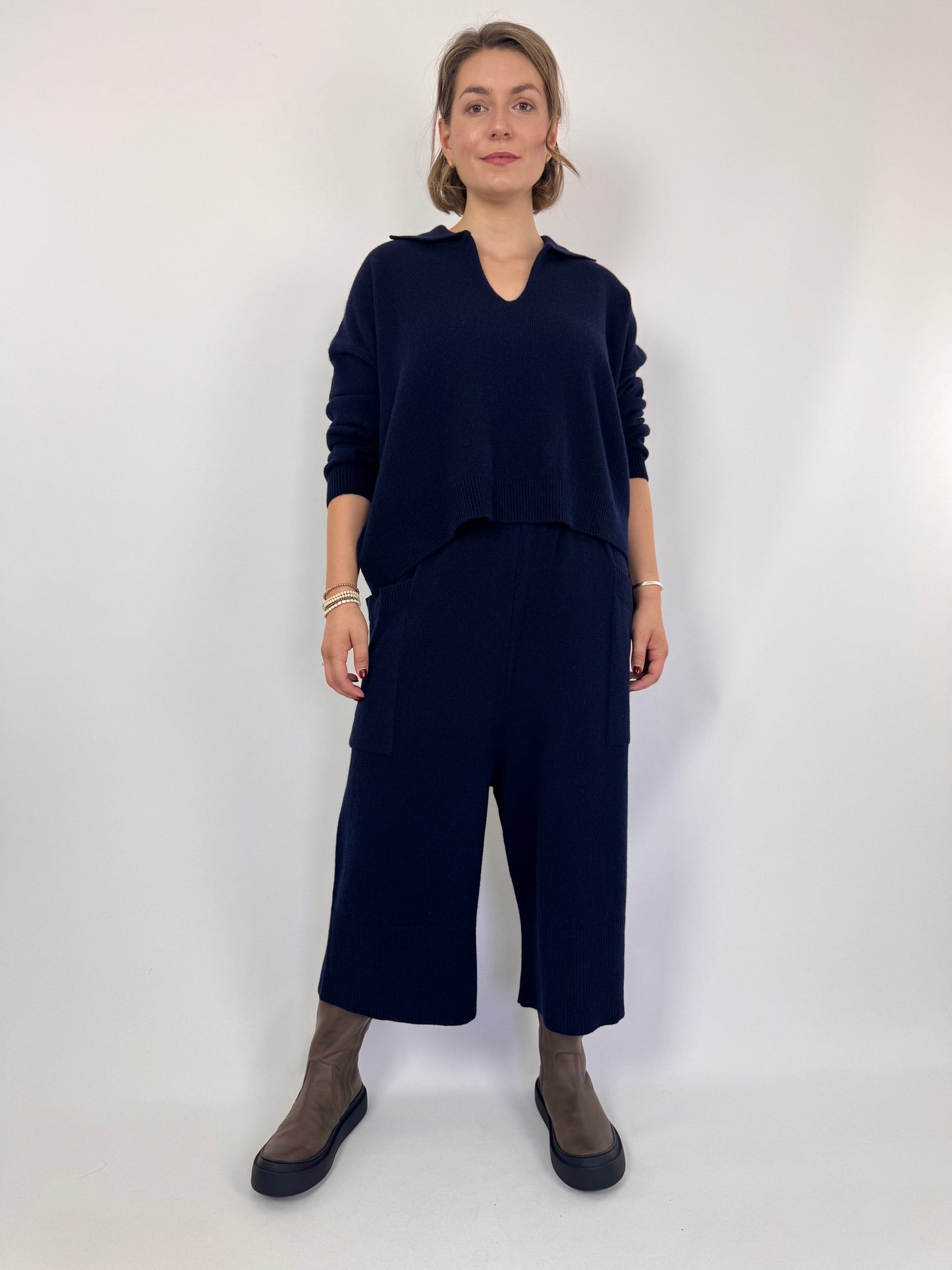 Sort Aarhus Stacci Jumper Navy