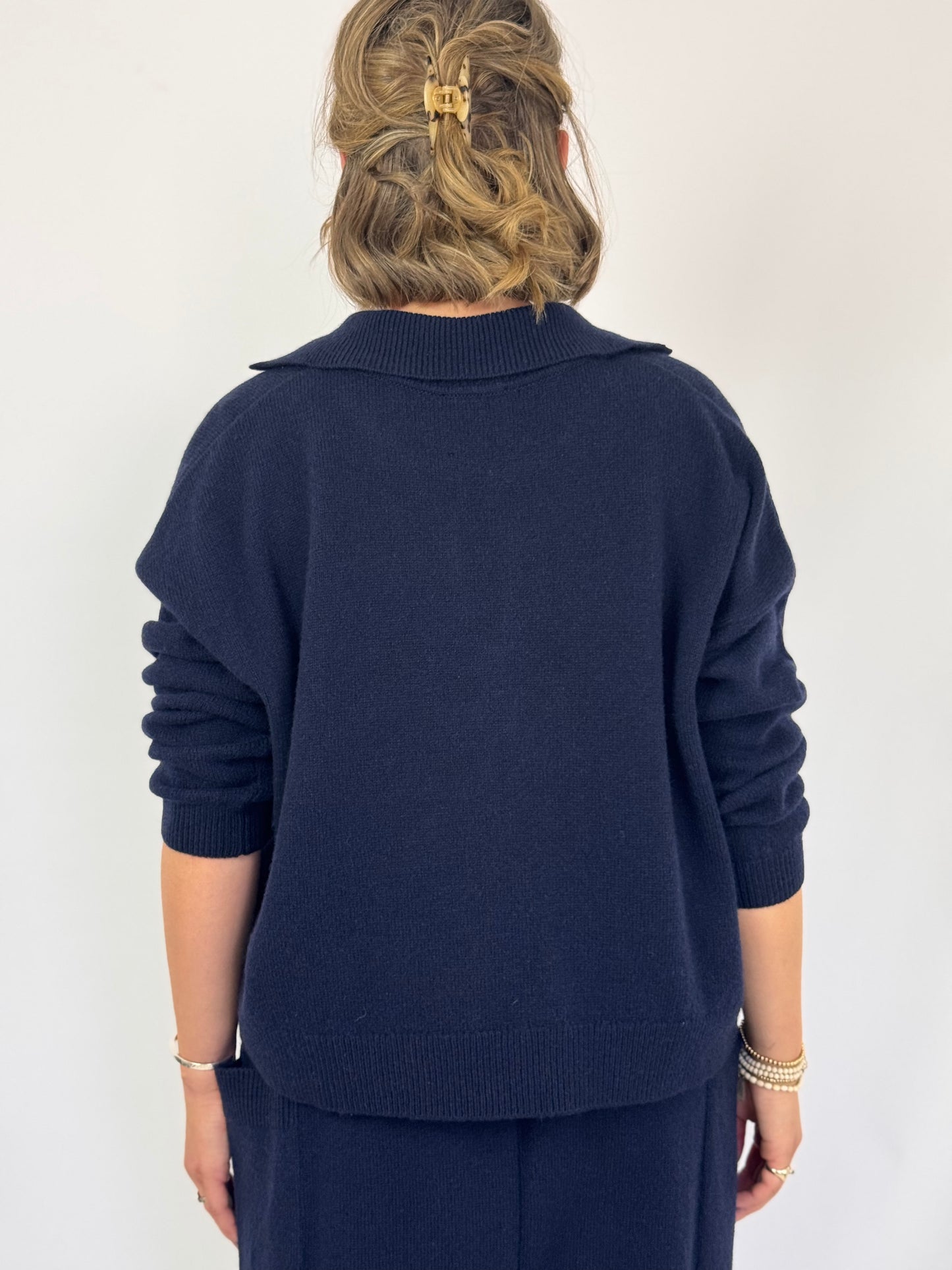 Sort Aarhus Stacci Jumper Navy