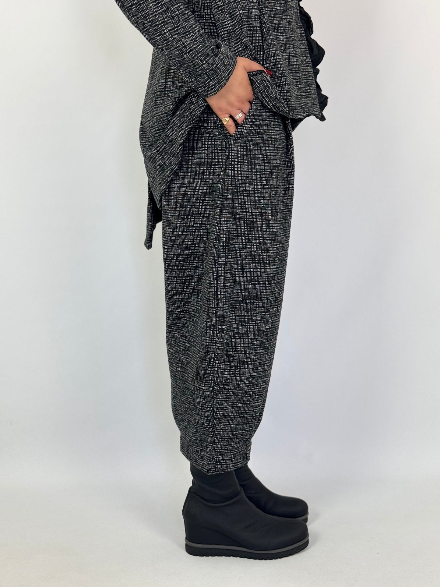 Mama b Bianco J Trousers Nero