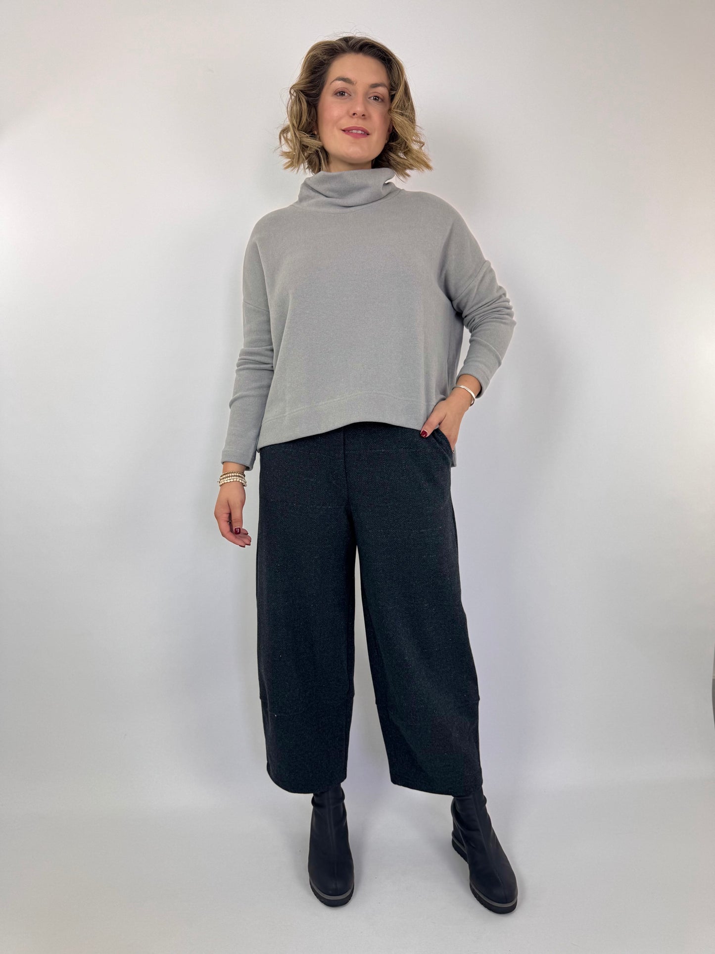 Mama b Moyet Jumper Nebbia