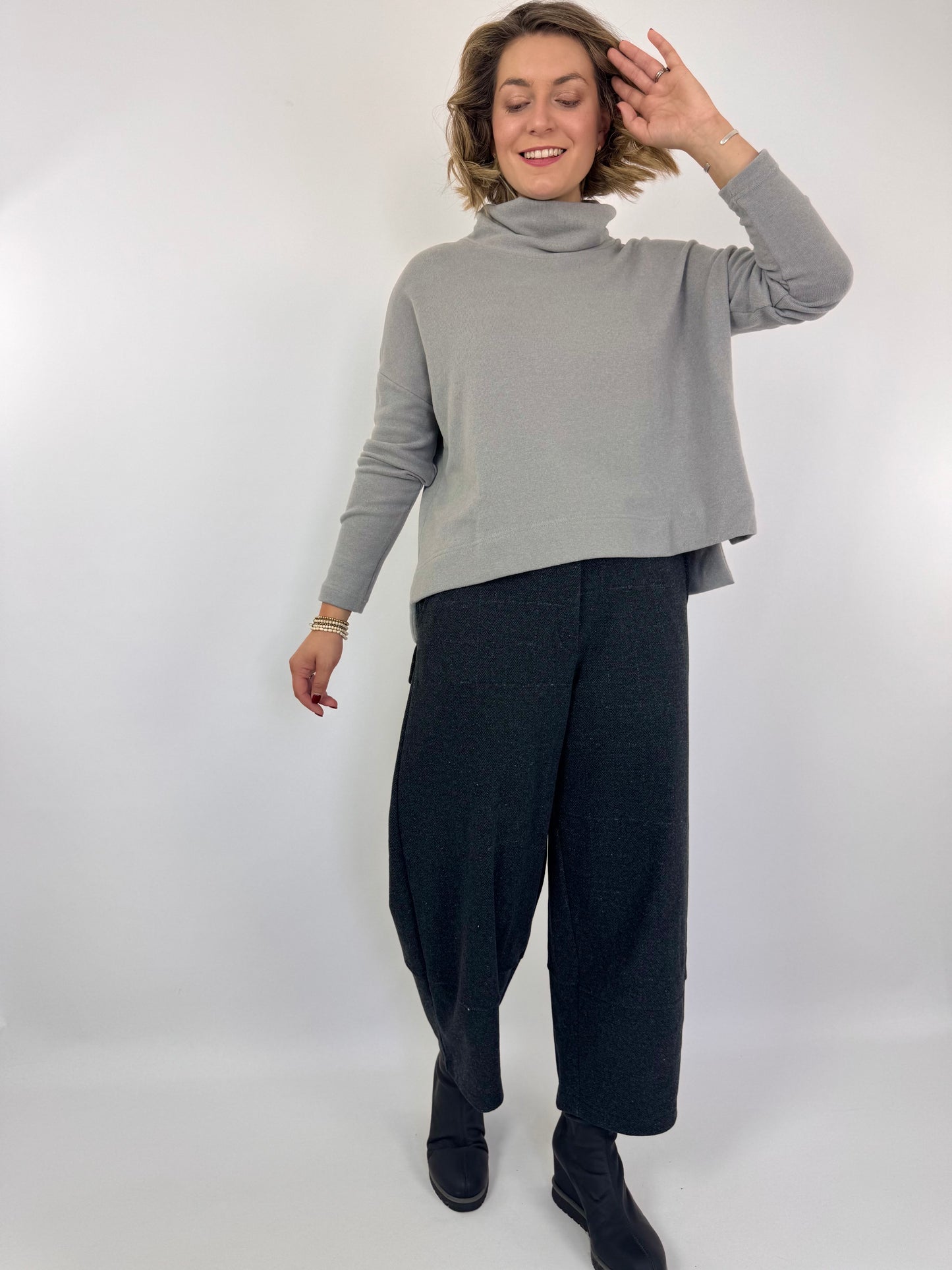 Mama b Moyet Jumper Nebbia