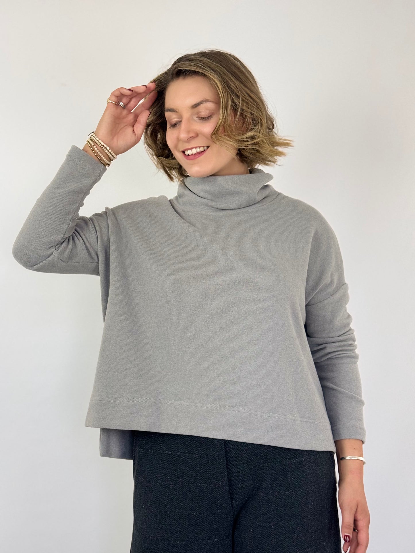 Mama b Moyet Jumper Nebbia