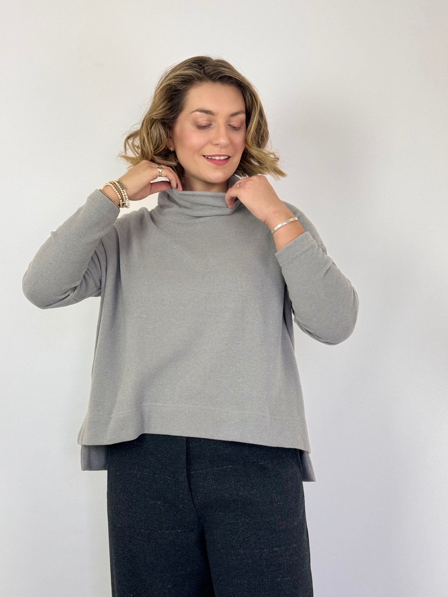 Mama b Moyet Jumper Nebbia