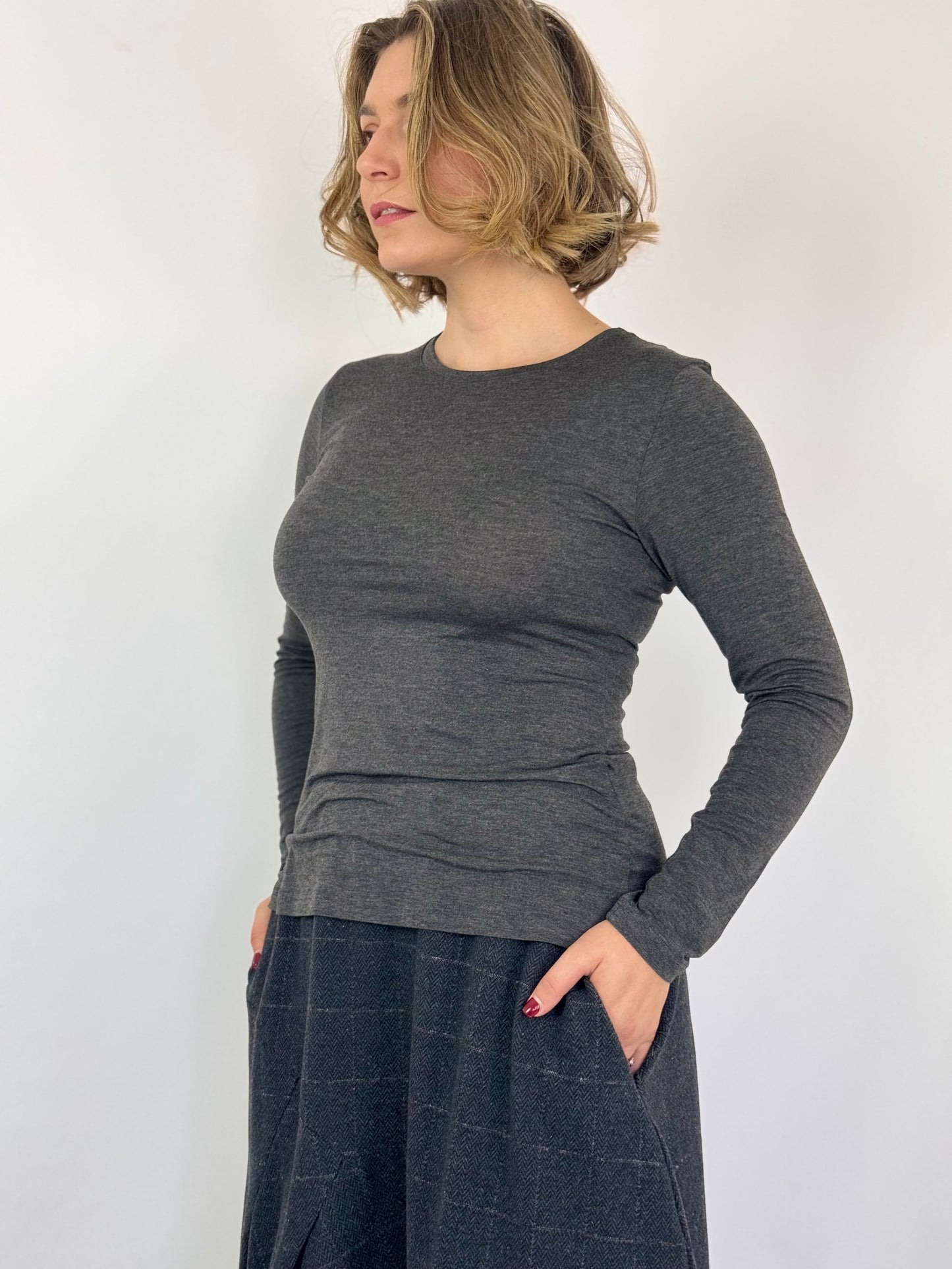 Mama b Selva T-Shirt Antracite