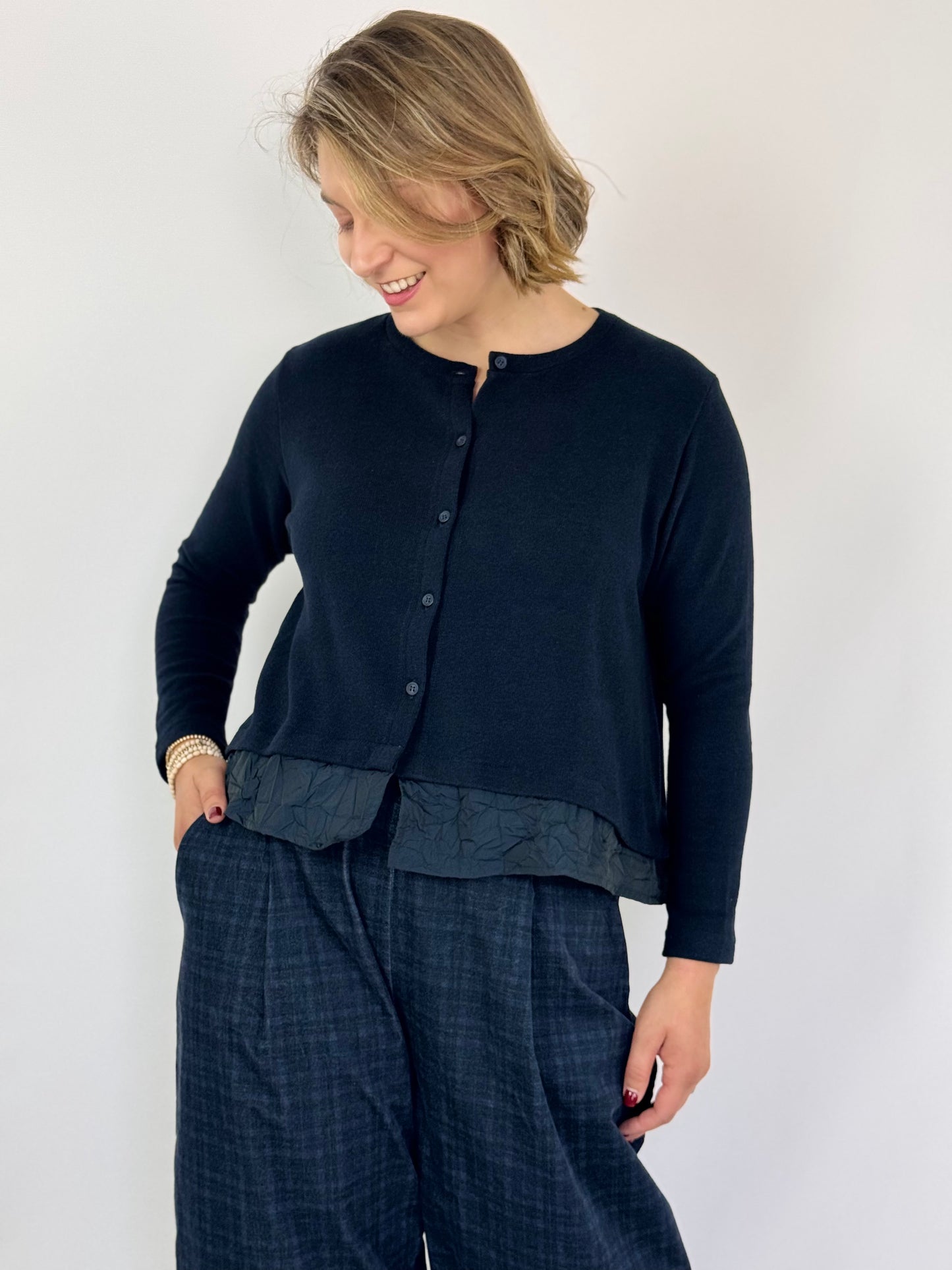 Mama b Toro Cardigan Notte