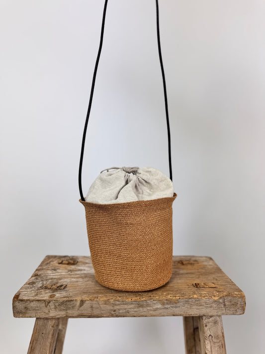 Mature Ha 700 Bucket Bag Bronze Gold