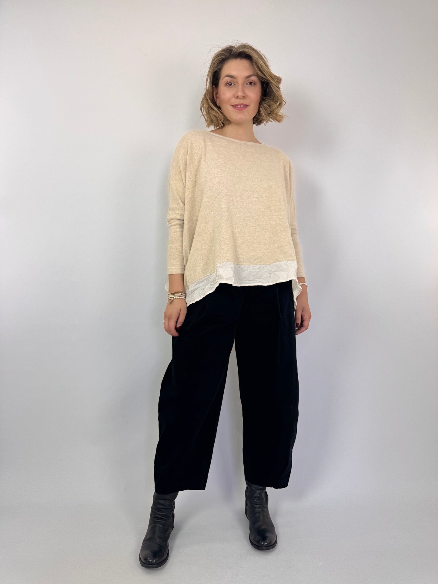 Mama b Bianco V Trousers Nero