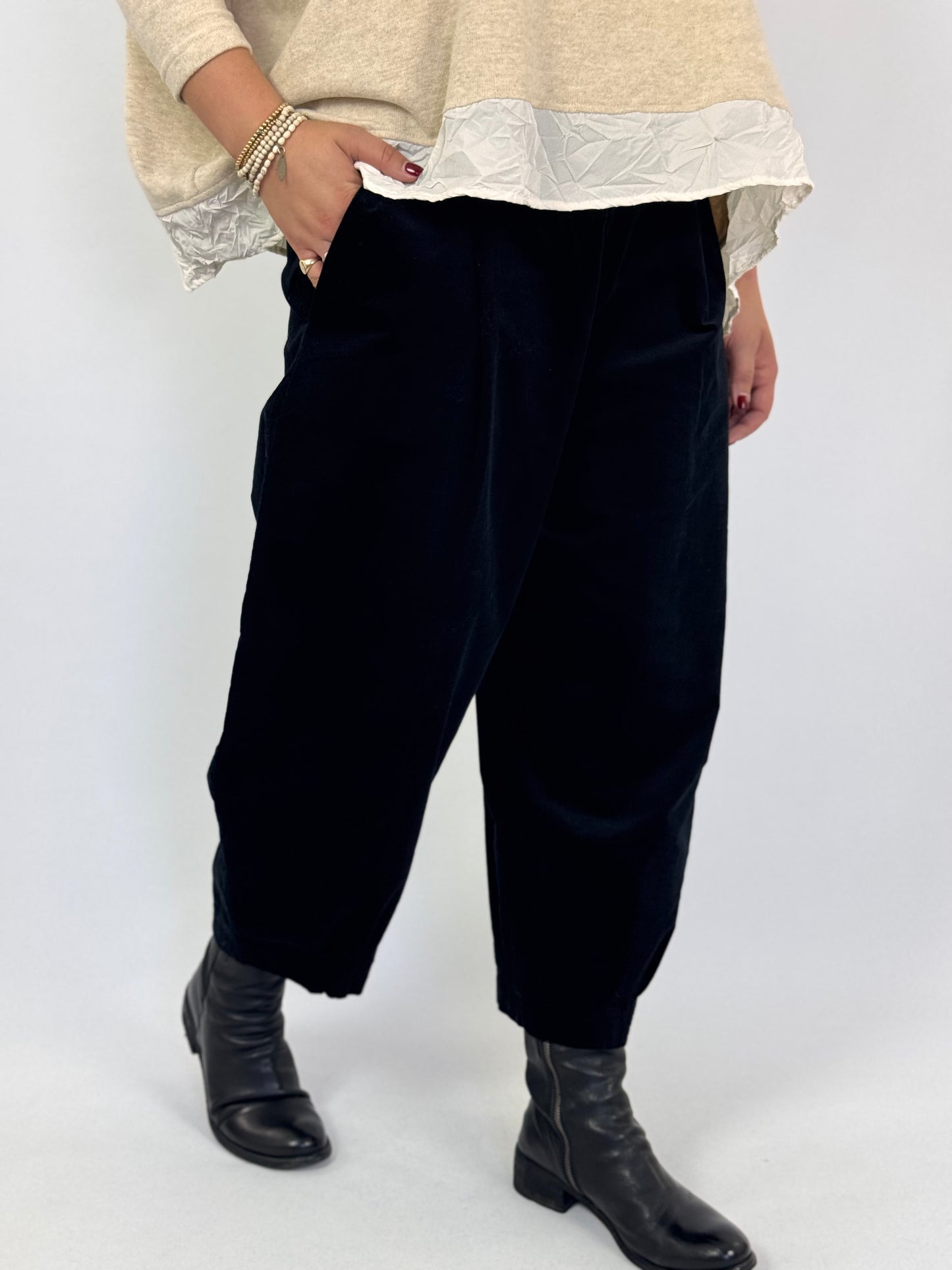 Mama b Bianco V Trousers Nero