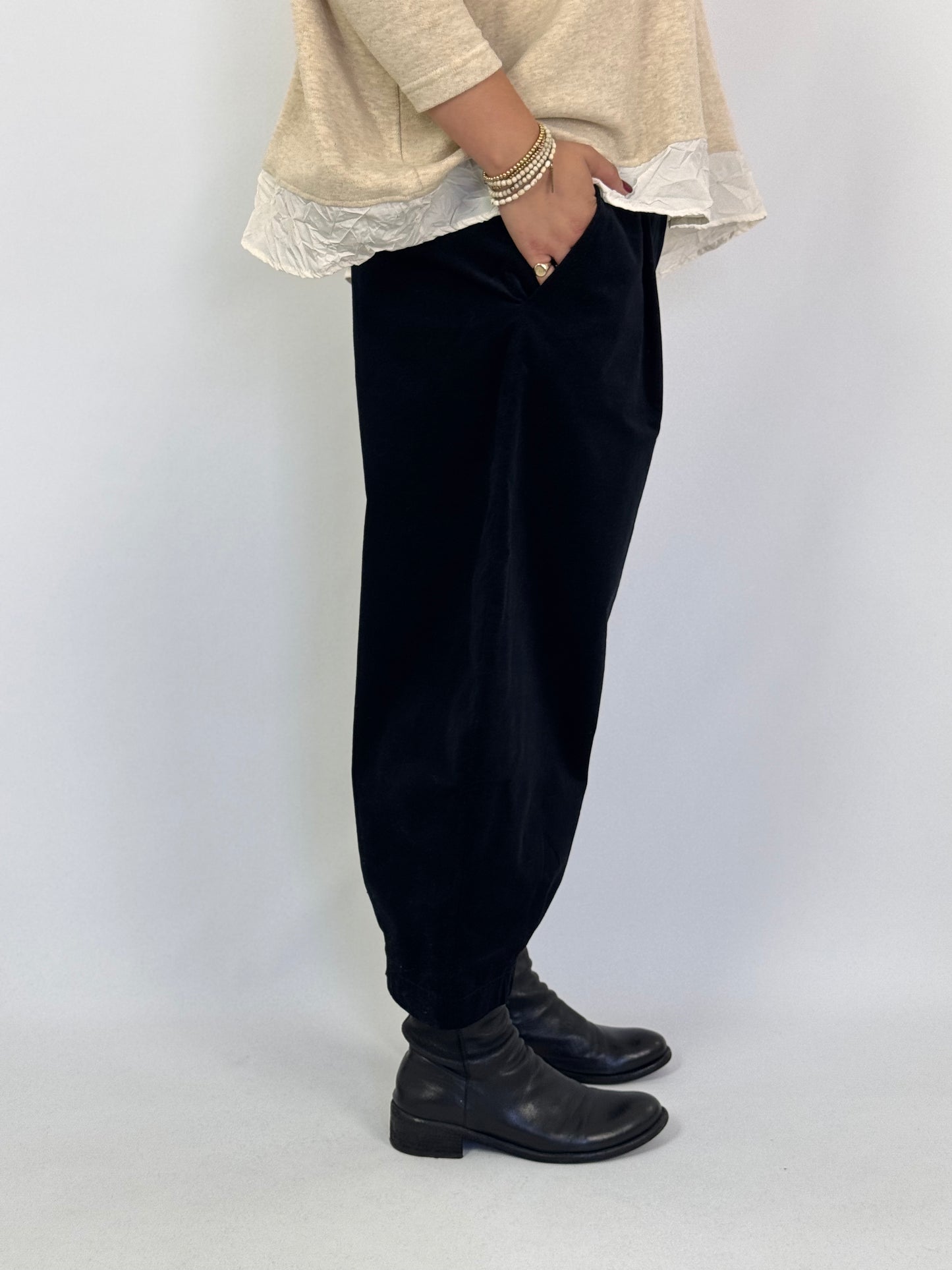 Mama b Bianco V Trousers Nero