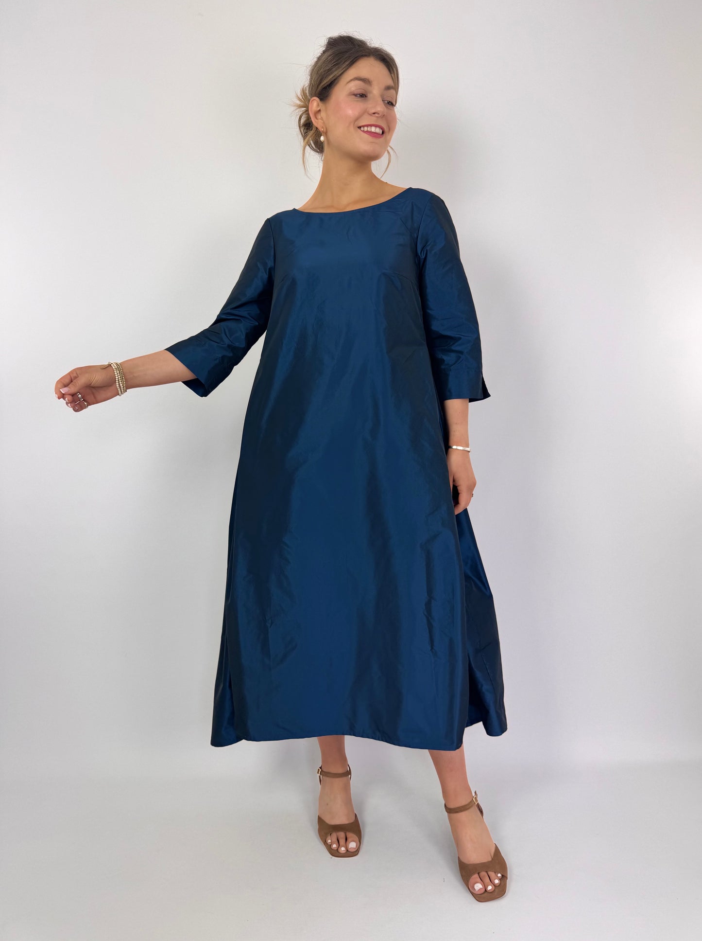 Offficinae Florence Dress Blue