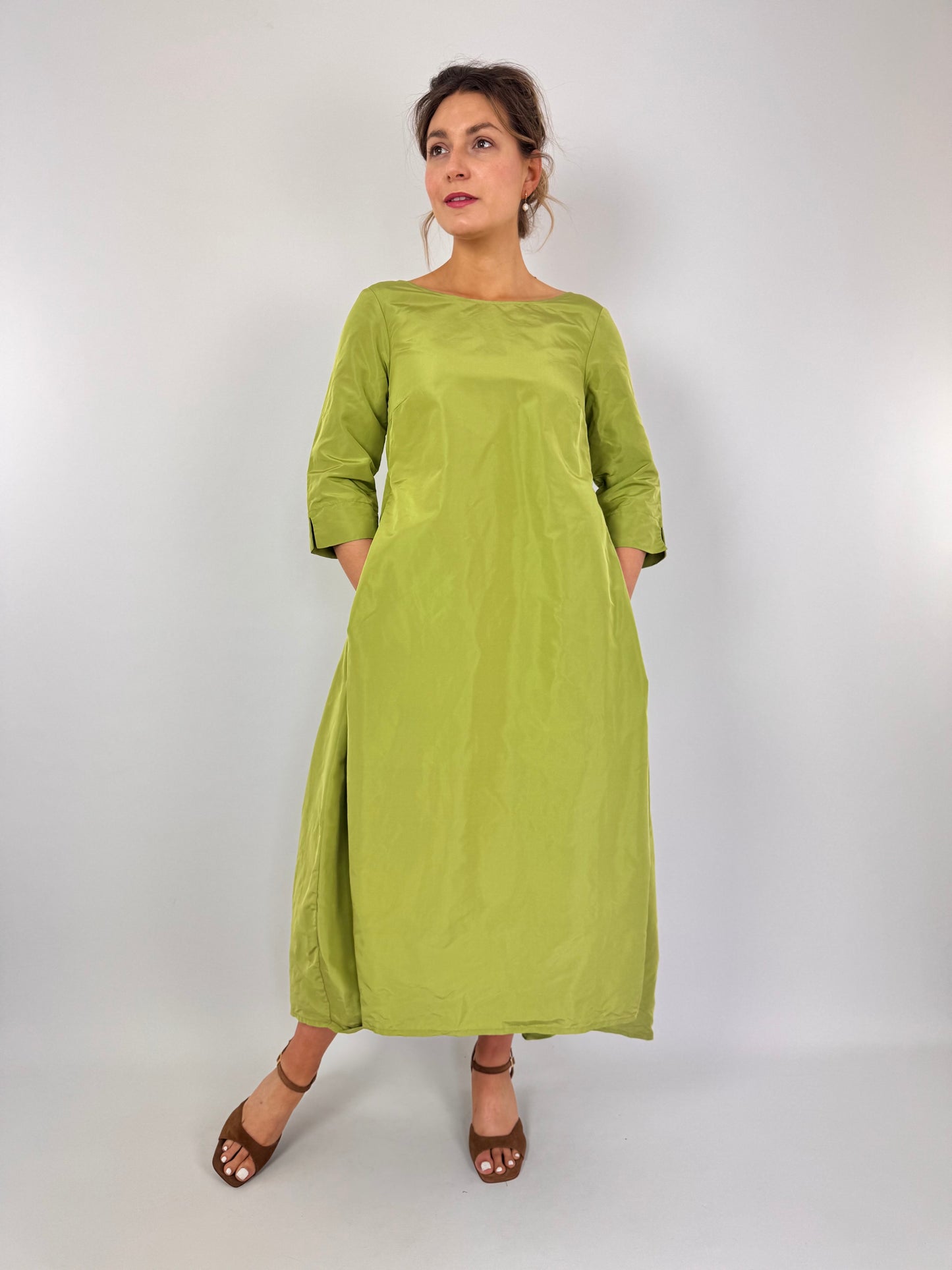 Officinae Florence Dress Pistachio