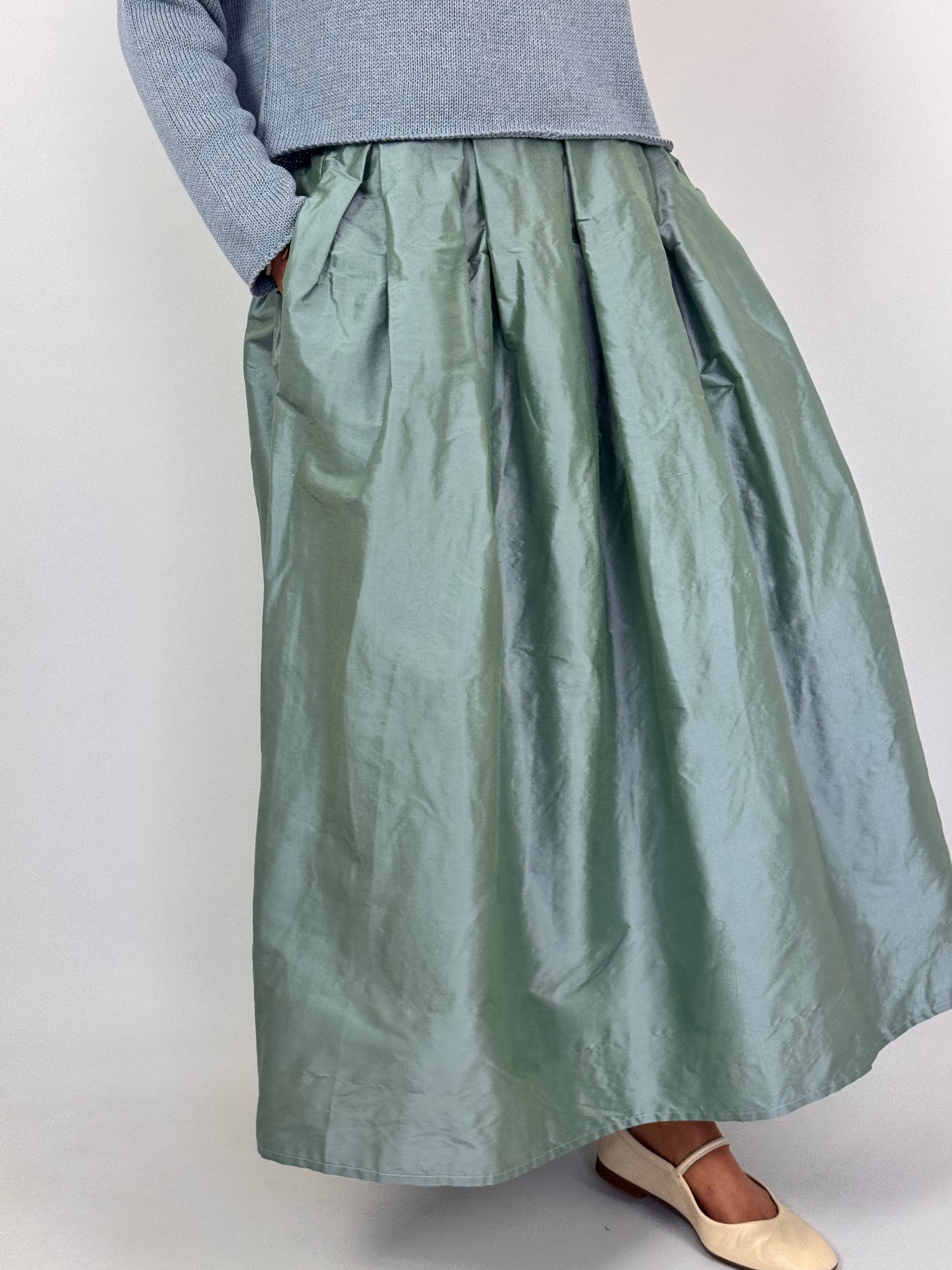 Officinae Nina Skirt Sage/Blue