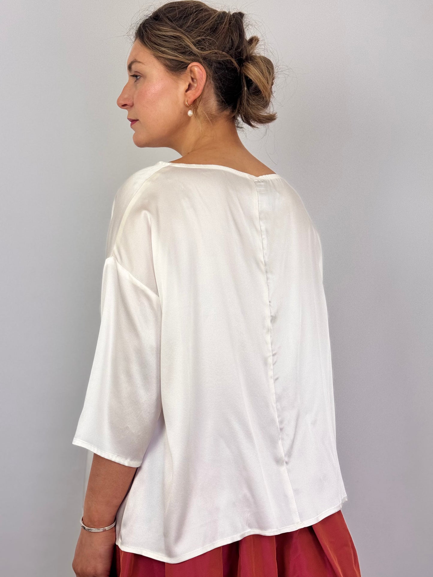 Officinae T-Shape Blouse Latte
