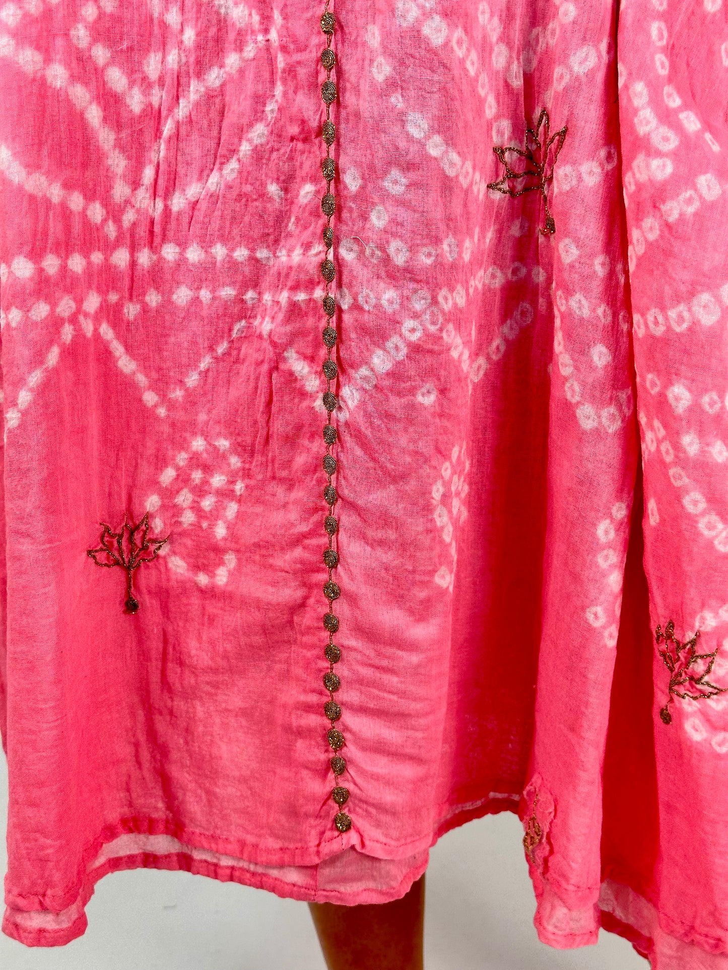 Agencies TurQuoise Barbara Bandhini Dress Pink