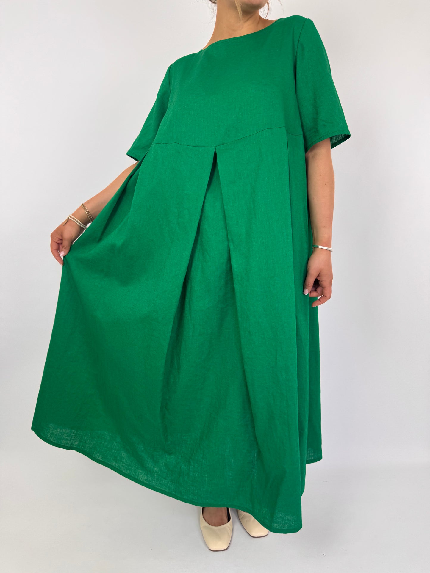 Officinae Debora Dress Green