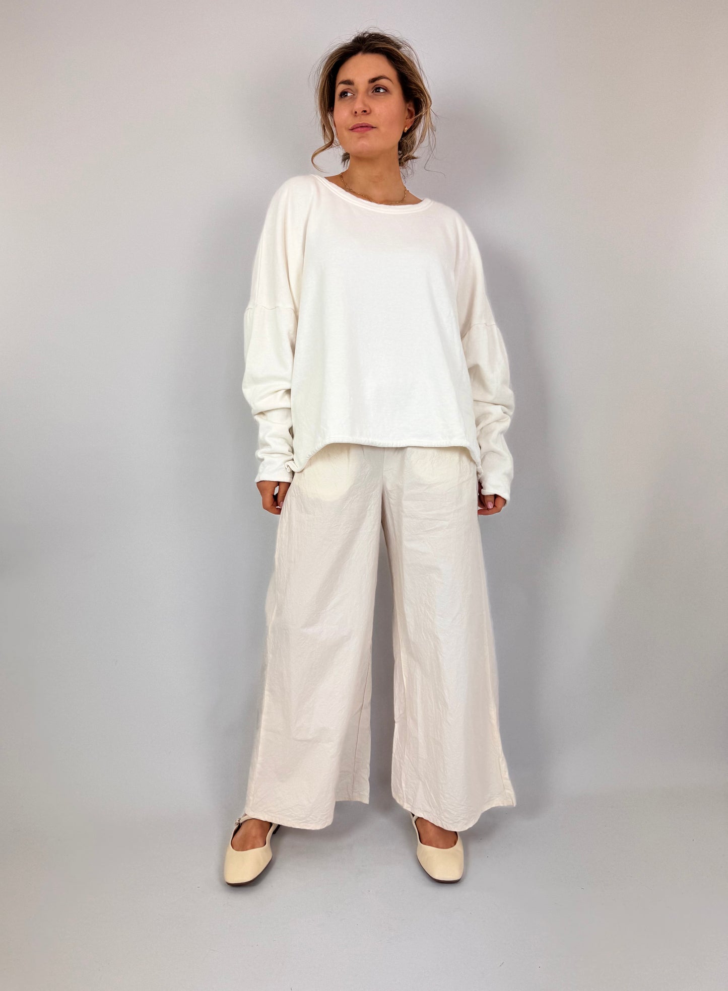 Privatsachen Dehnjung Trousers Schnee