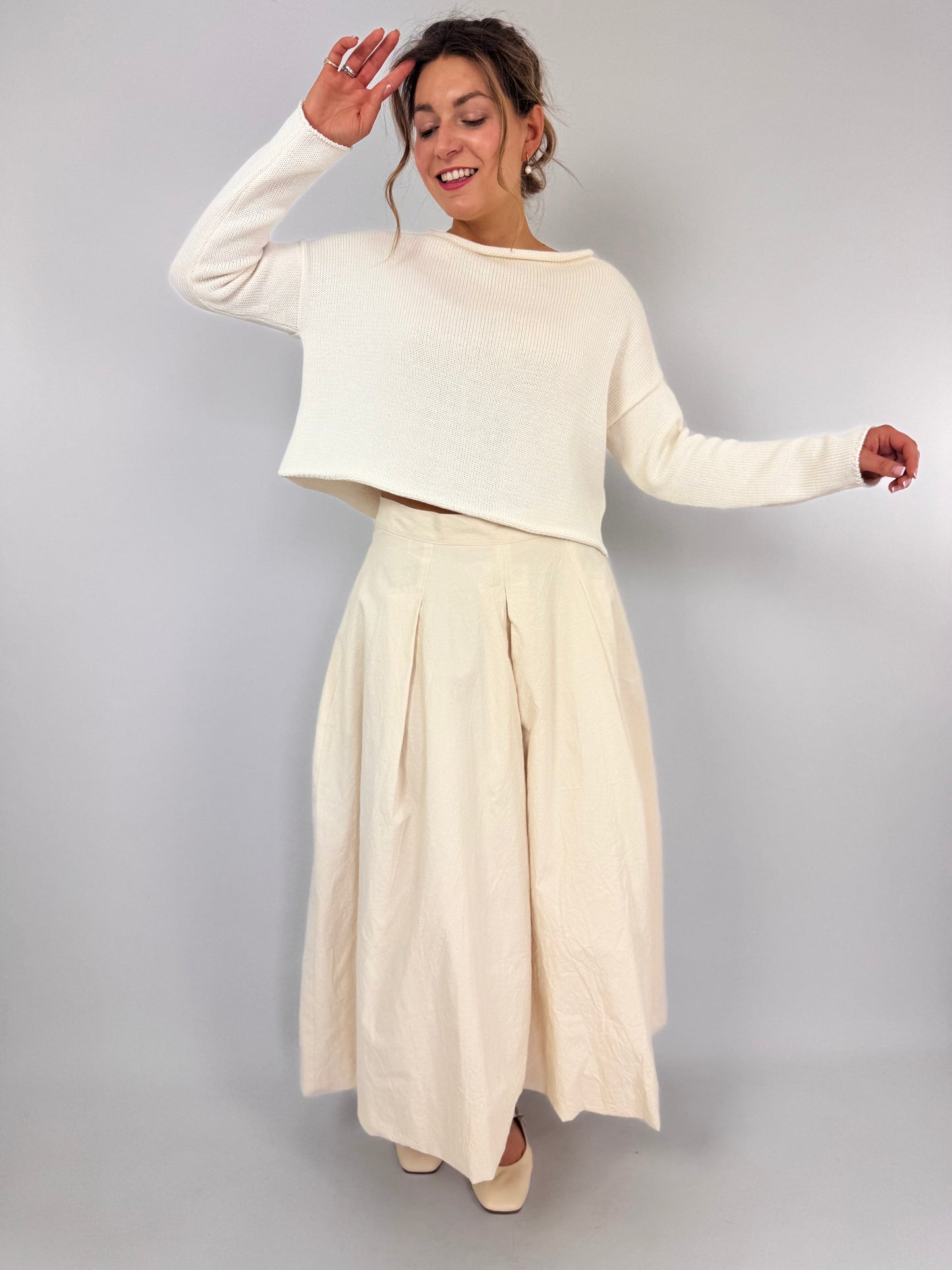 Officinae Sipario Skirt Ivory