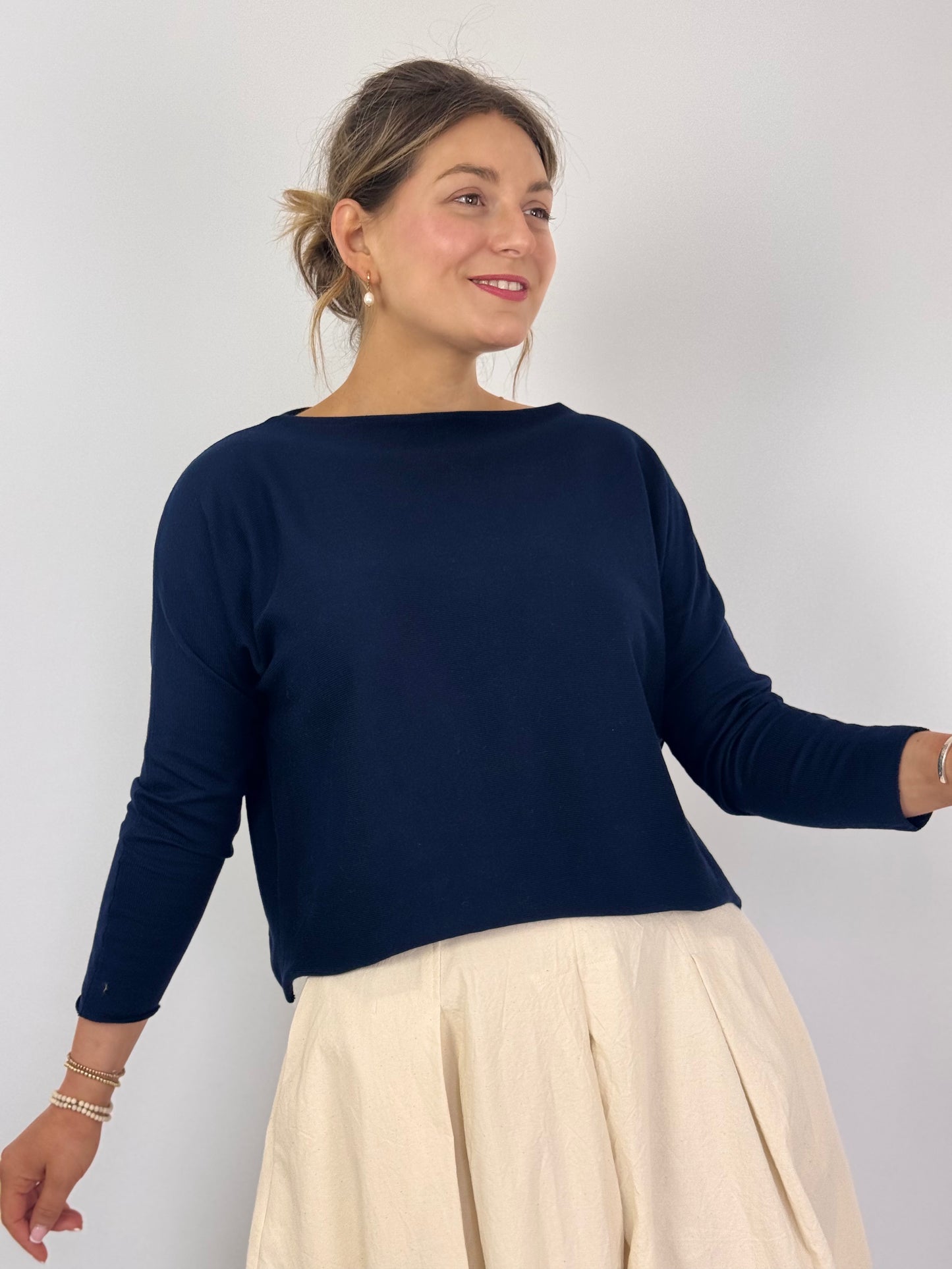Officinae Bottoncini Cardigan Navy
