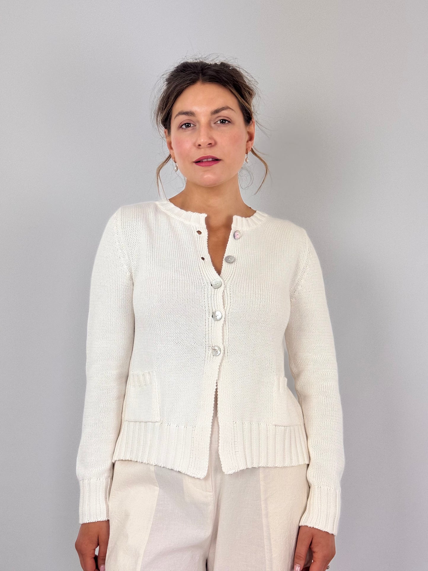 Officinae Adele Cardigan Latte
