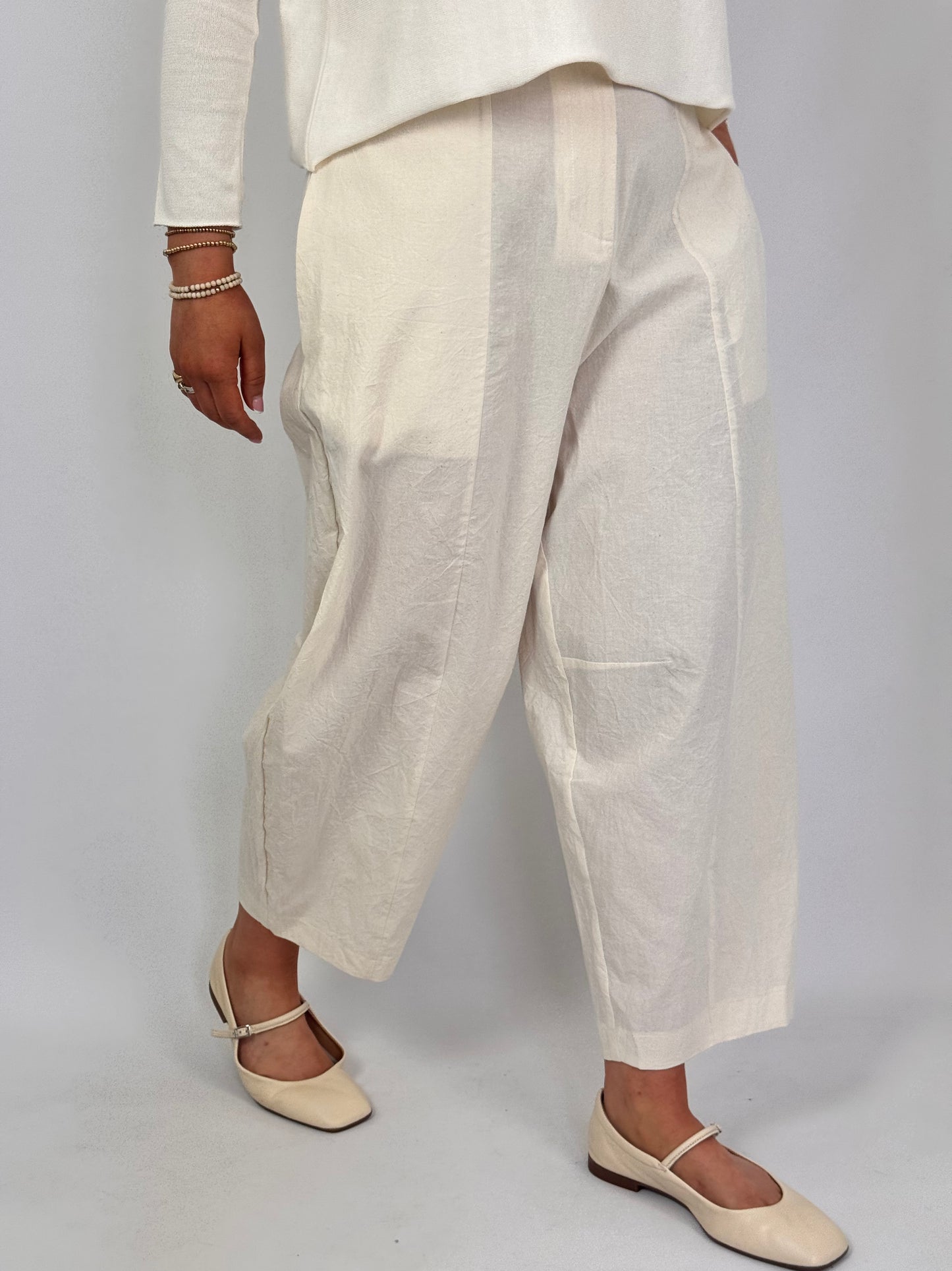 Officinae Tosca Trousers Ivory