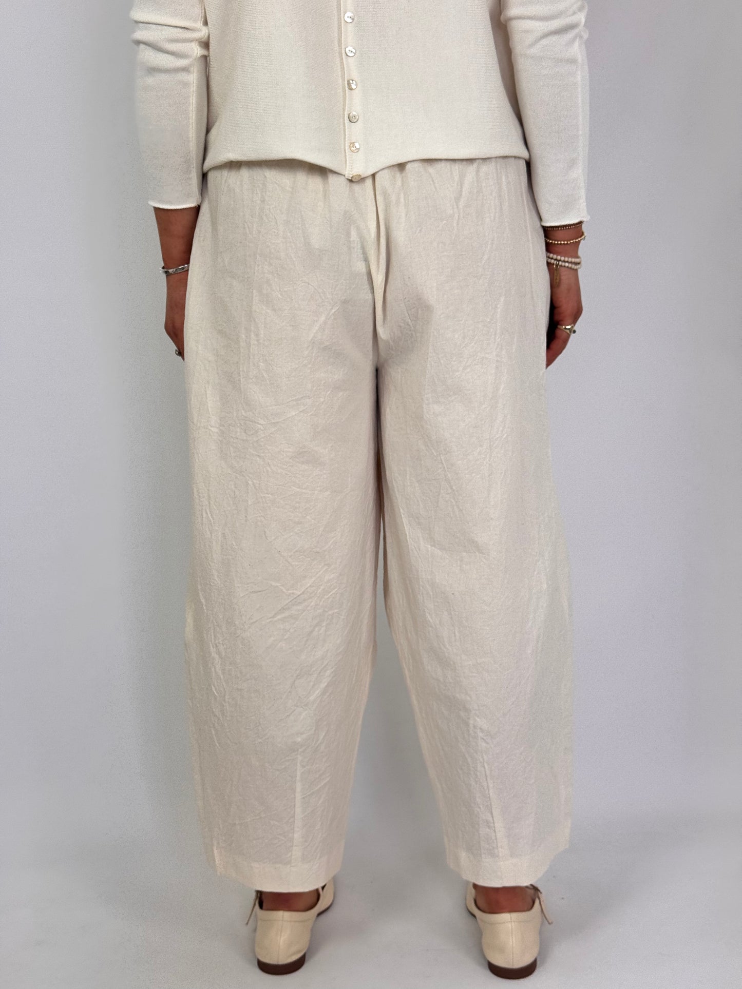 Officinae Tosca Trousers Ivory