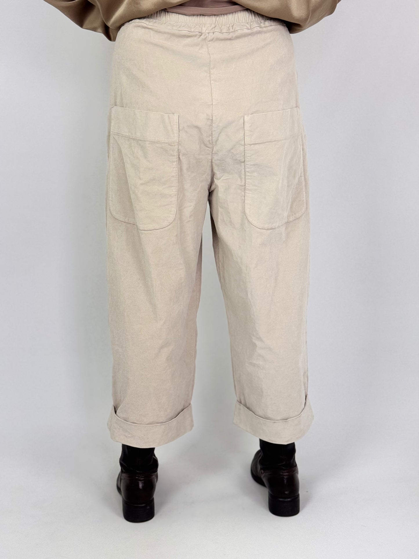 Album di Famiglia 2391 Bragoni V Trousers Oatmeal