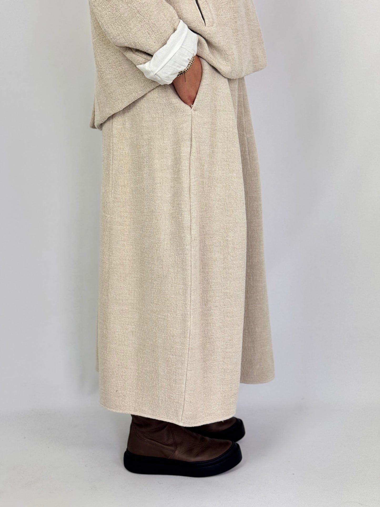 Hannoh Wessel Jordana Skirt Natural