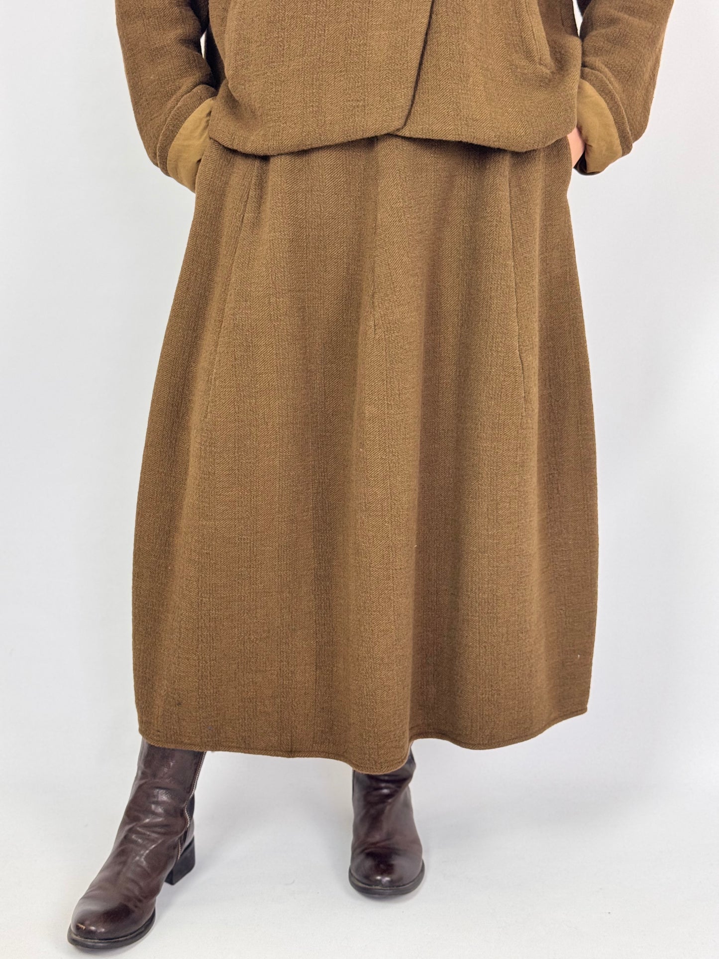 Hannoh Wessel Jordana Skirt Tobacco