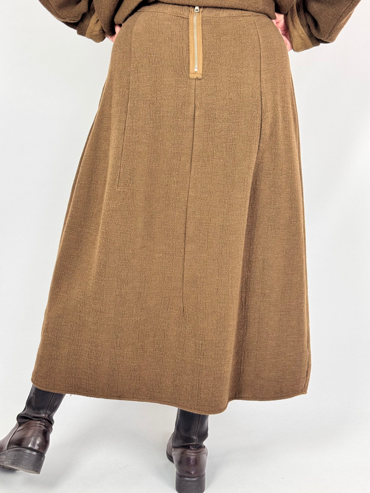 Hannoh Wessel Jordana Skirt Tobacco
